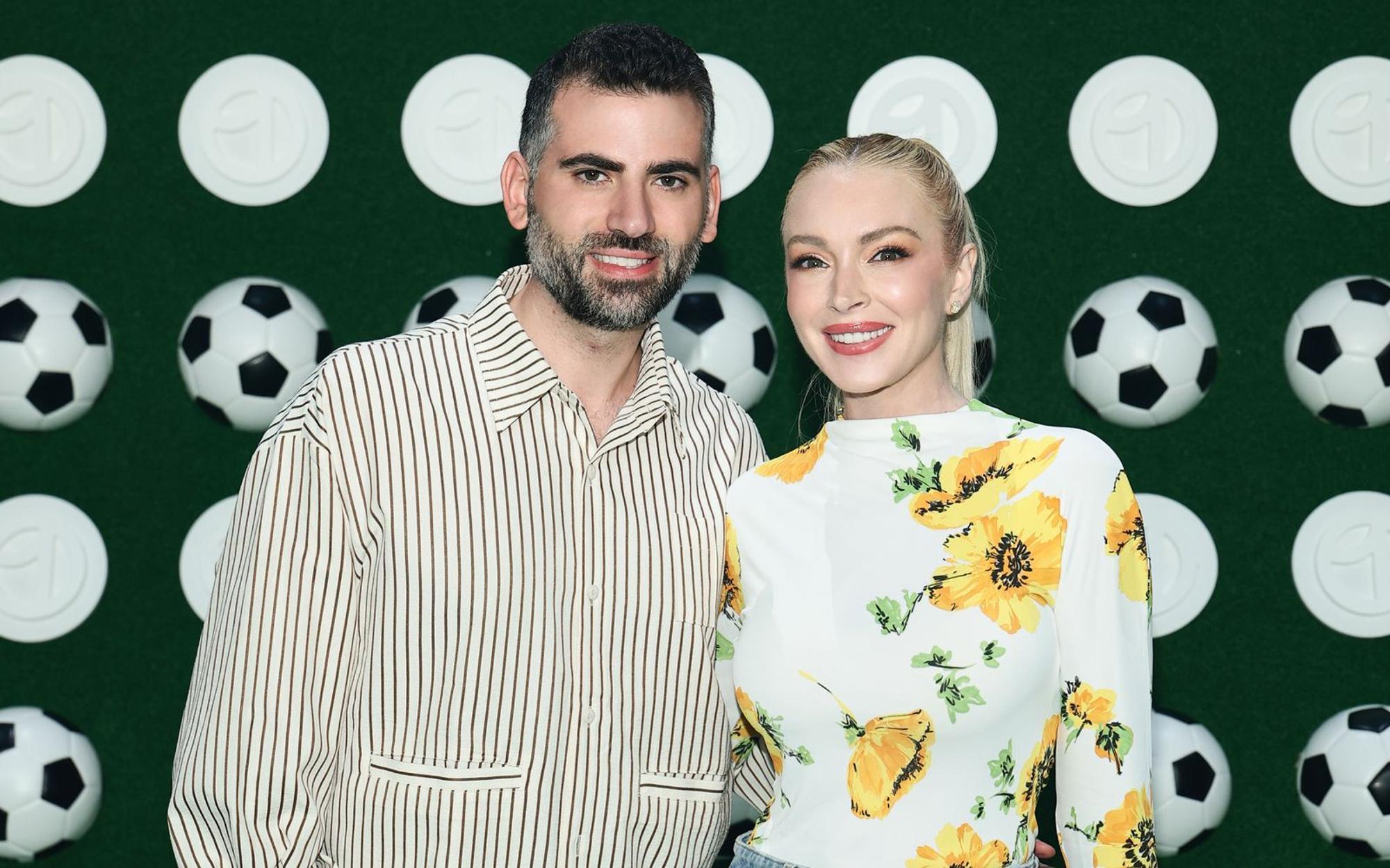 Seit 2022 ist Lindsay Lohan mit Bader Shammas verheiratet. Das Paar hat einen gemeinsamen Sohn. (Bild: 2026 Getty Images/Dimitrios Kambouris)