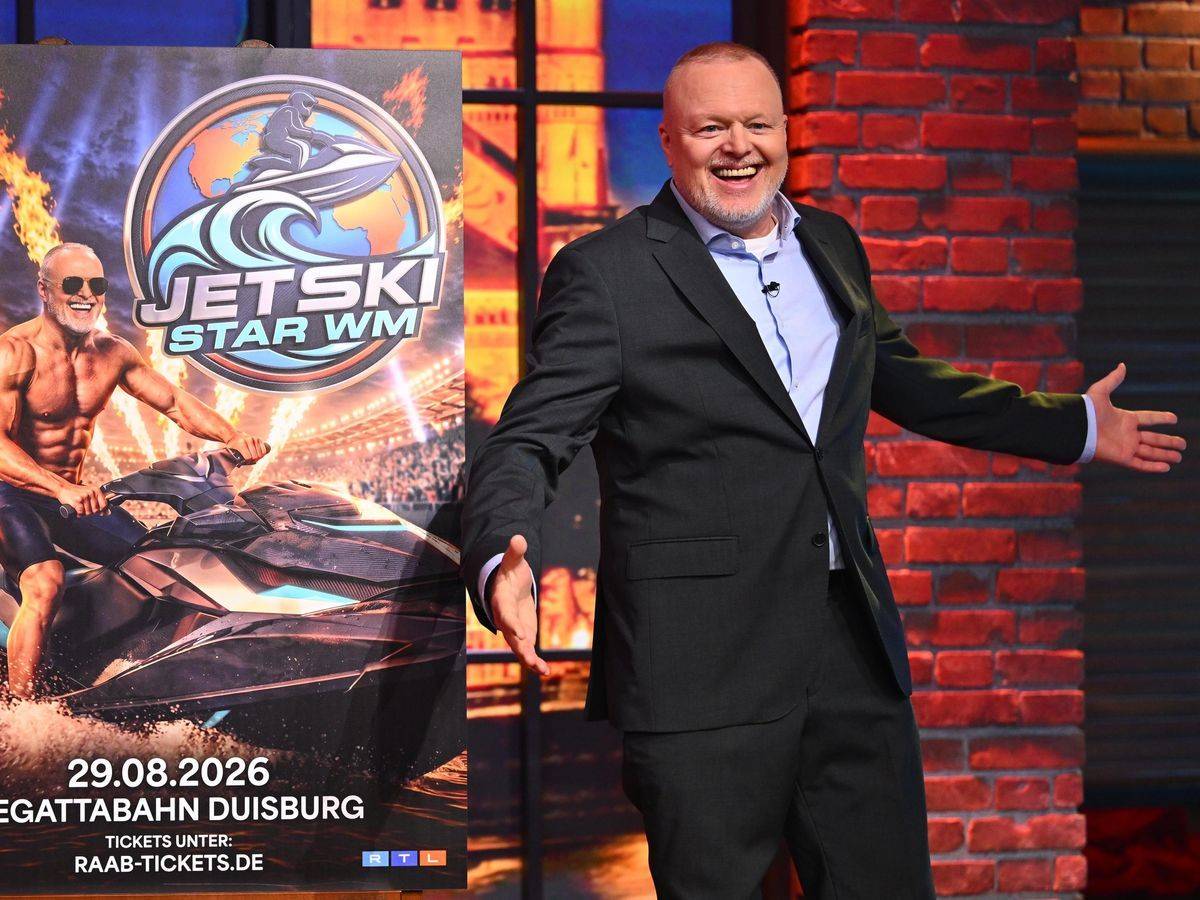 Stefan Raab präsentiert im August die erste „Jetski Star WM“ im deutschen Free-TV. (Bild: RTL / Raab Entertainment / Willi Weber)