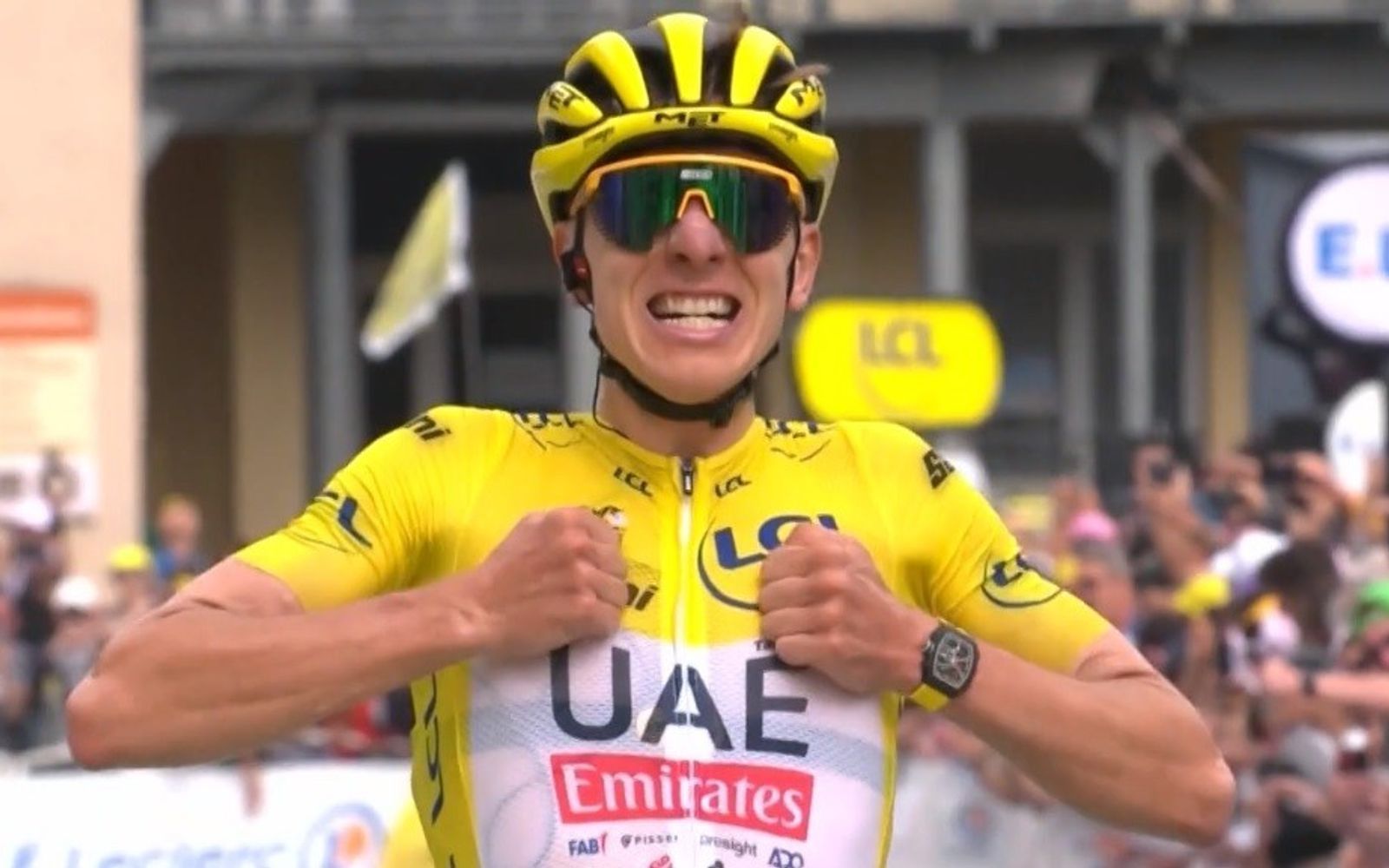 Topfavorit auf den Tour de France-Sieg 2026 ist erneut der Slowene Tadej Pogačar. Nach 2020, 2021, 2024 und 2025 strebt er seinen fünften Titel an. Doch drei bis vier Herausforderer könnten dem Slowenen gefährlich werden. (Bild: Eurosport)