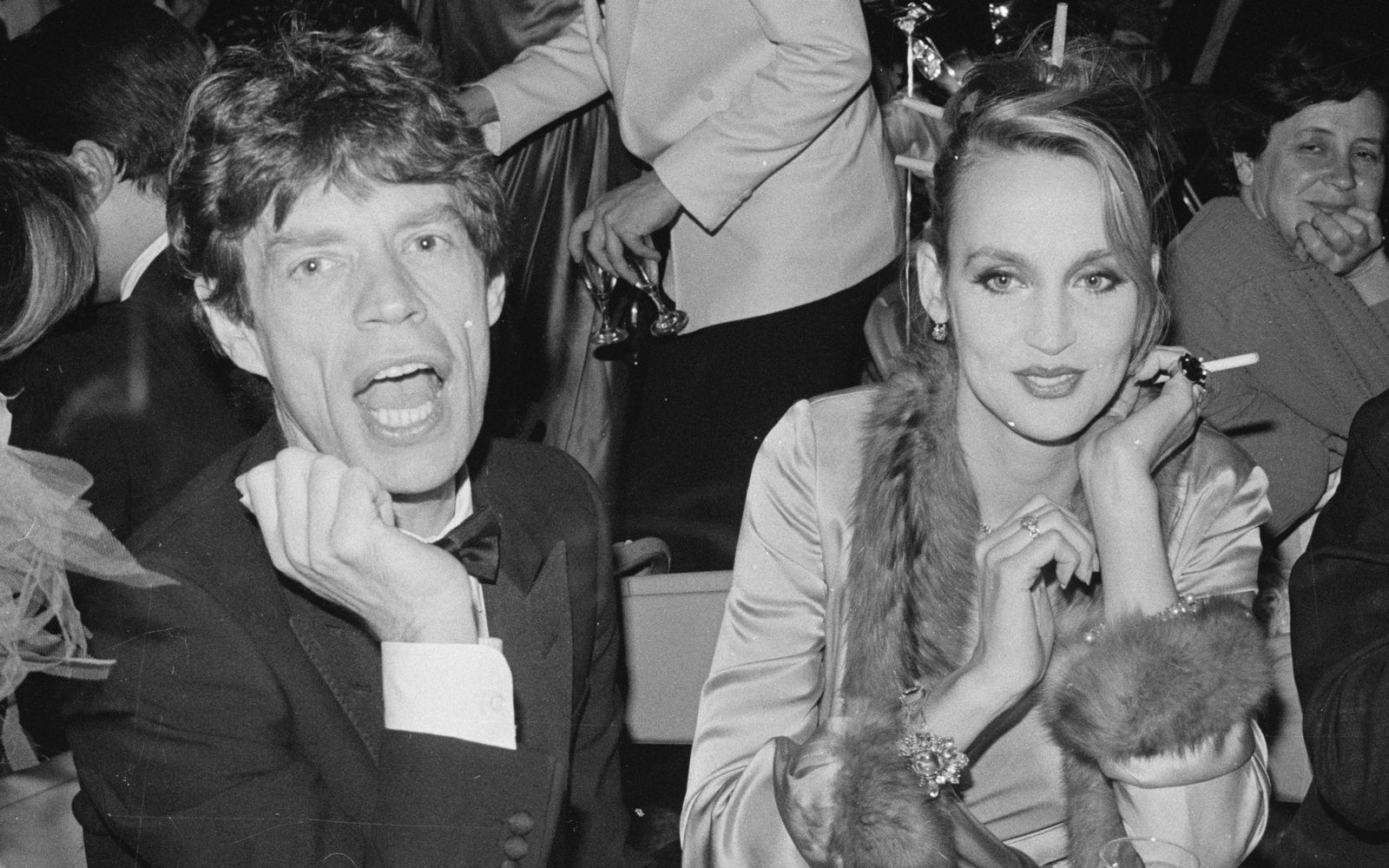 In den 80er-Jahren ein Jet-Set-Paar, heute gut befreundet: Mick Jagger und Jerry Hall verstehen sich inzwischen wieder gut. (Bild: D. Jones/Daily Express/Hulton Archive/Getty Images)