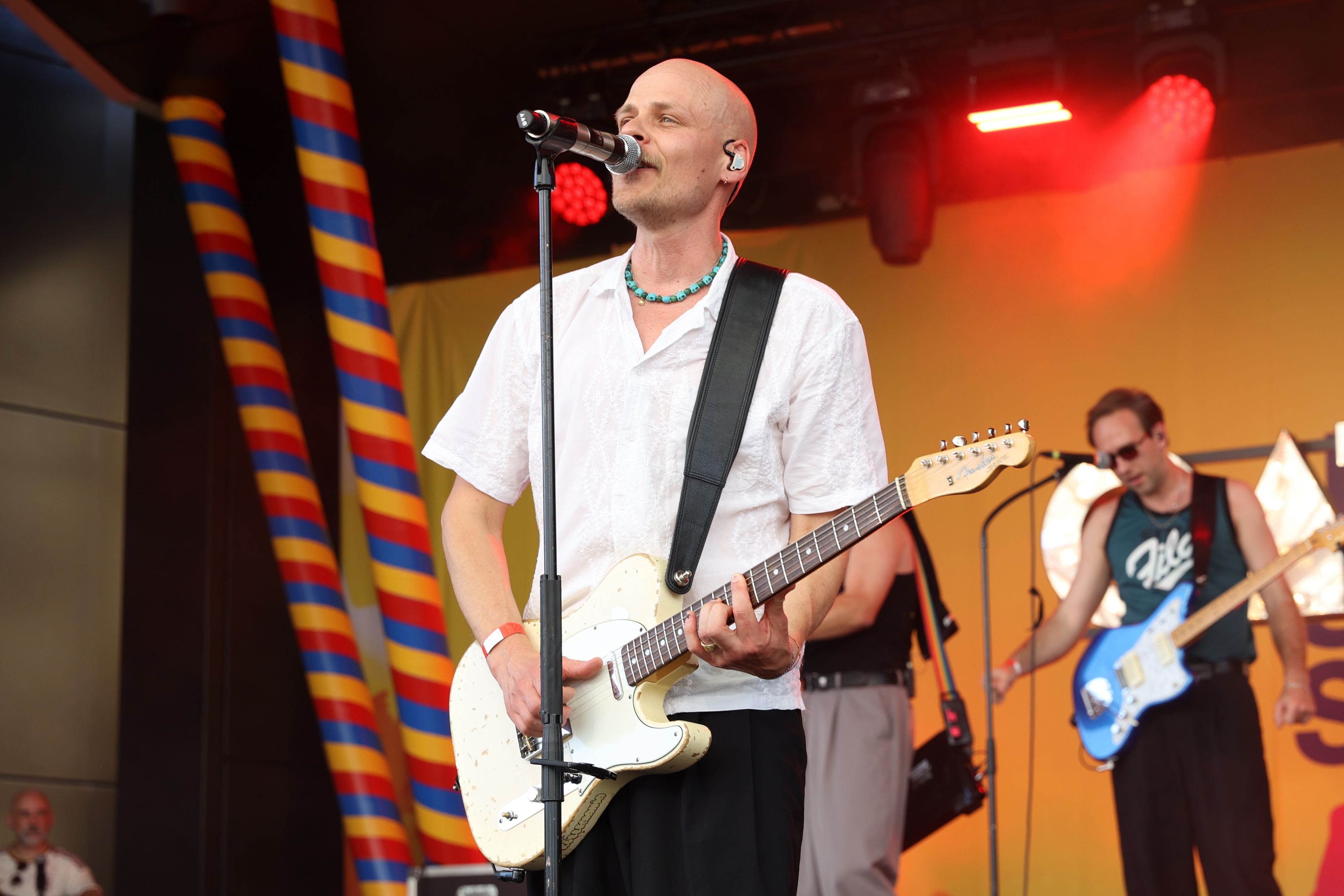 Cat Ballou beim Auftritt auf der Bühne.