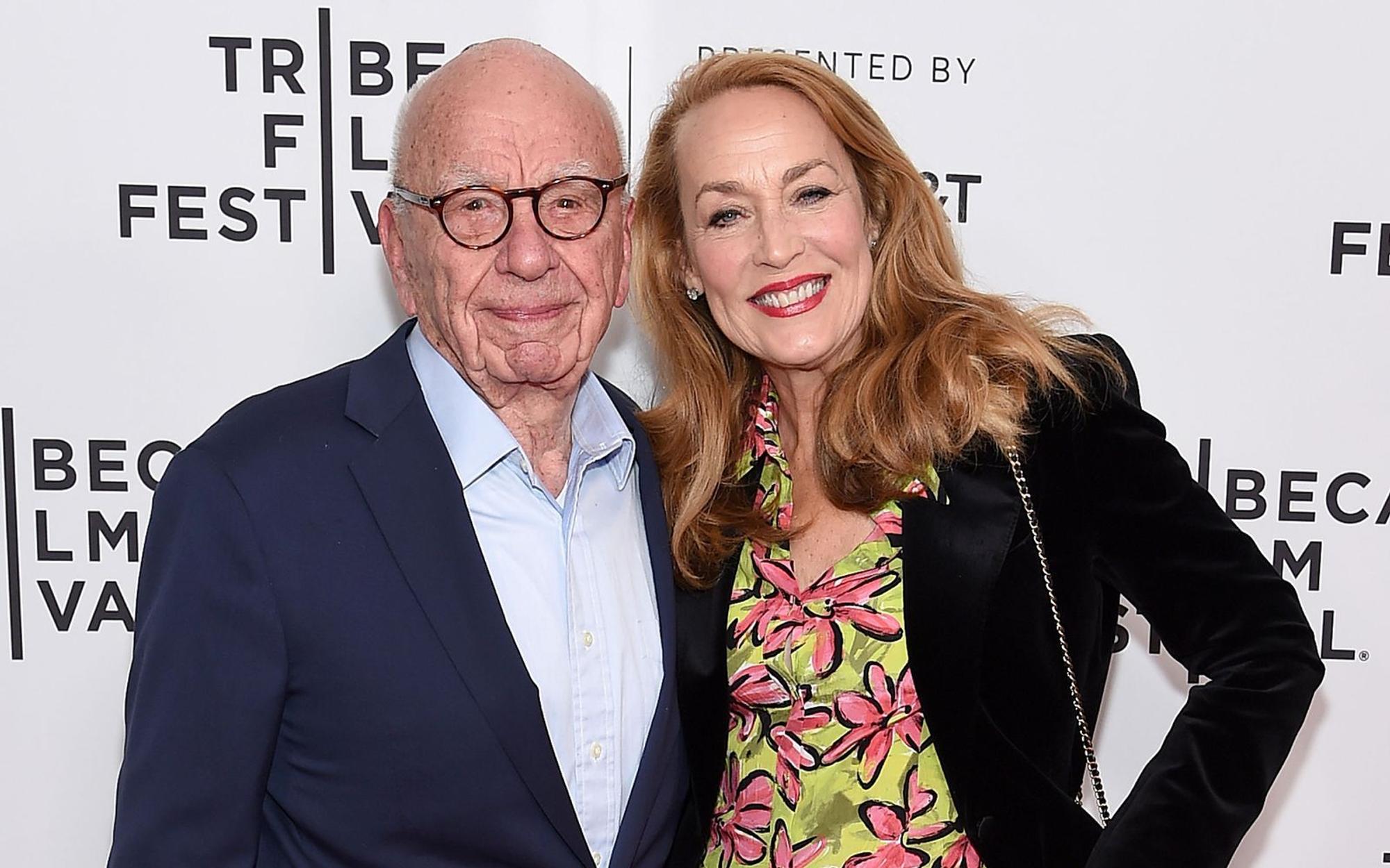 Von 2016 bis 2022 war Jerry Hall mit dem Medienmogul Rupert Murdoch verheiratet. (Bild: Jamie McCarthy/Getty Images for Tribeca Film Festival)