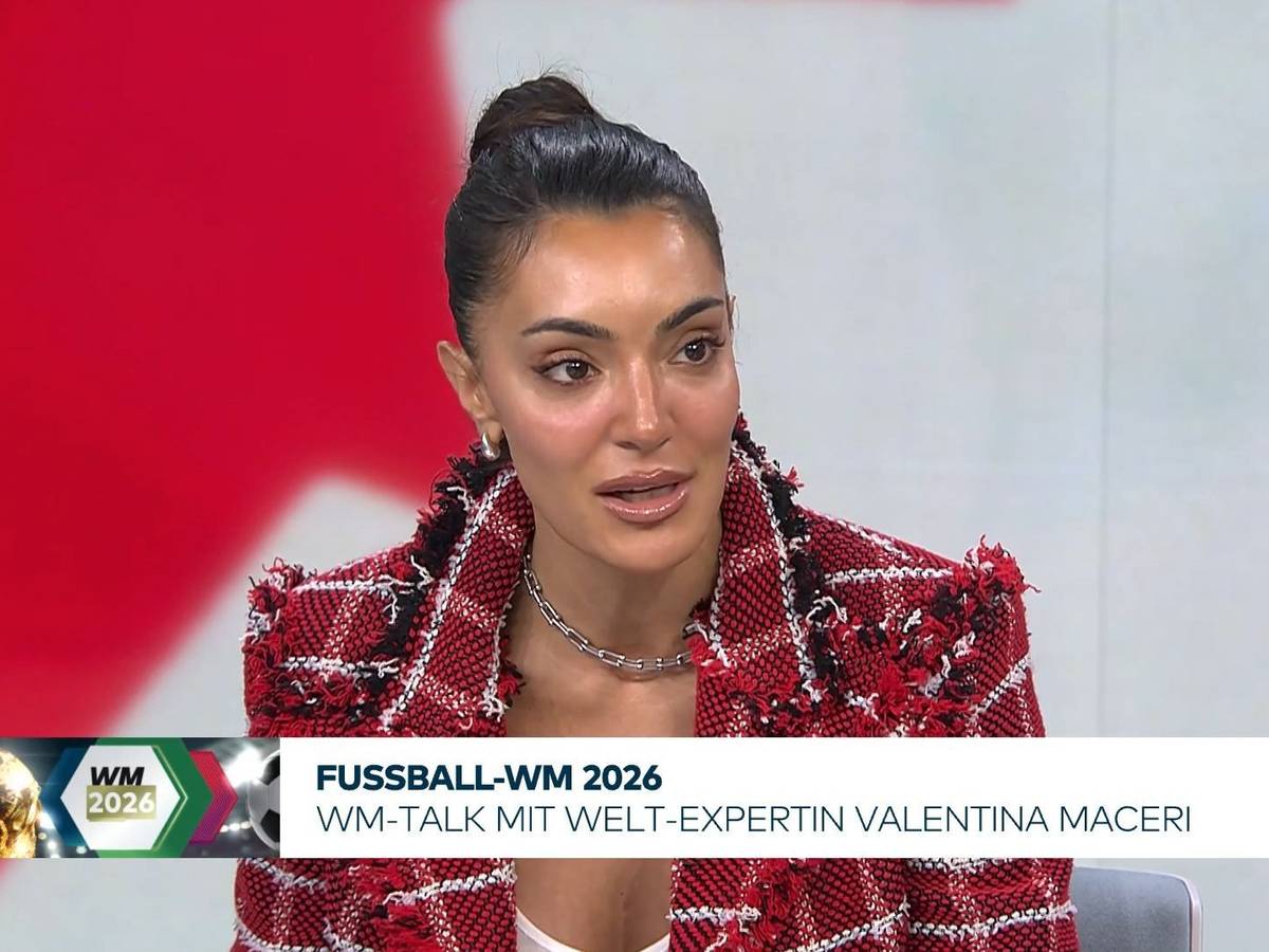 Valentina Maceri spricht beim TV-Sender Welt über die DFB-Auswahl und Jürgen Klopp.