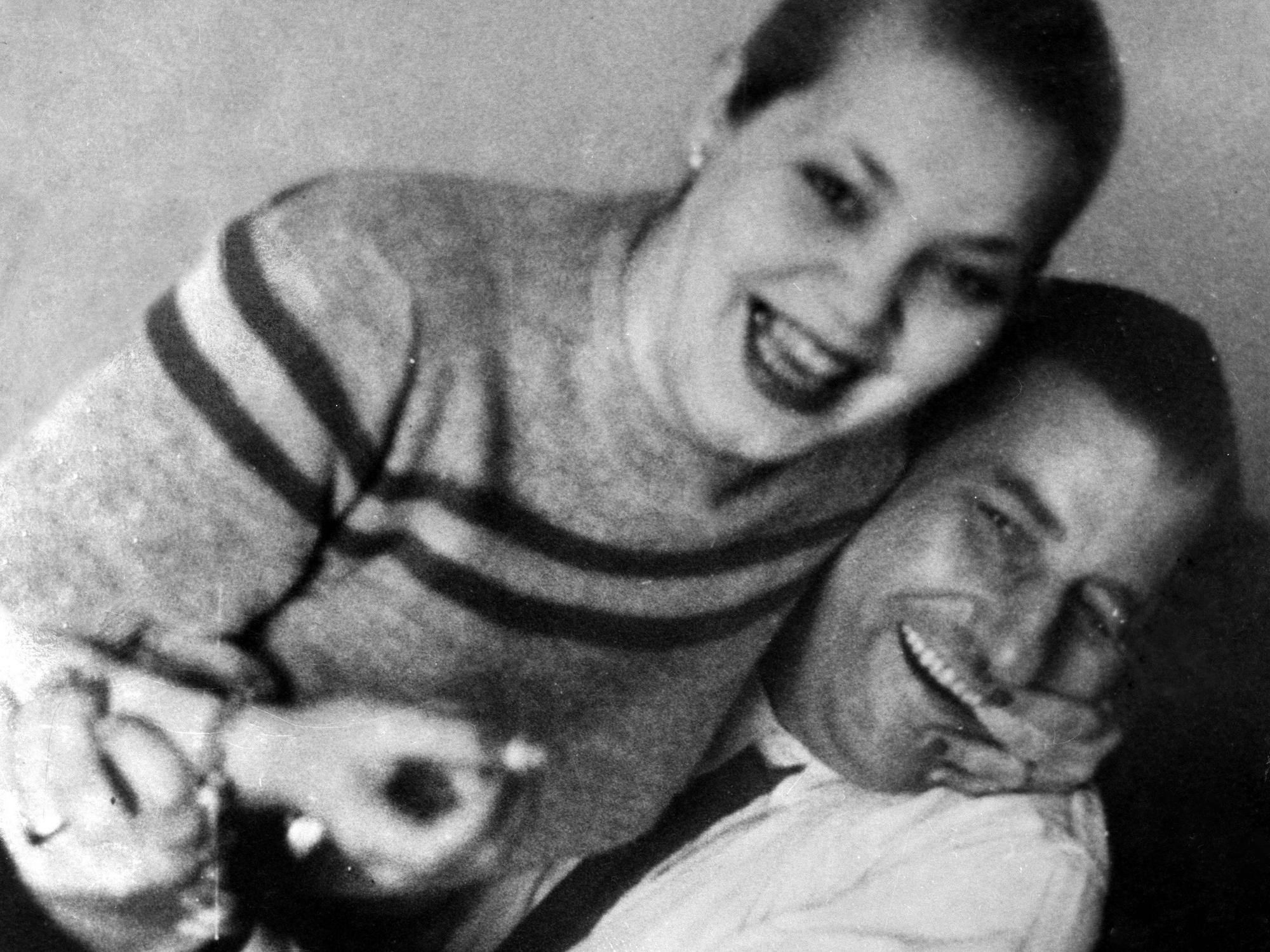Ronald Chesney und seine deutsche Geliebte Sonia Winnikes, die in Düren wohnte.