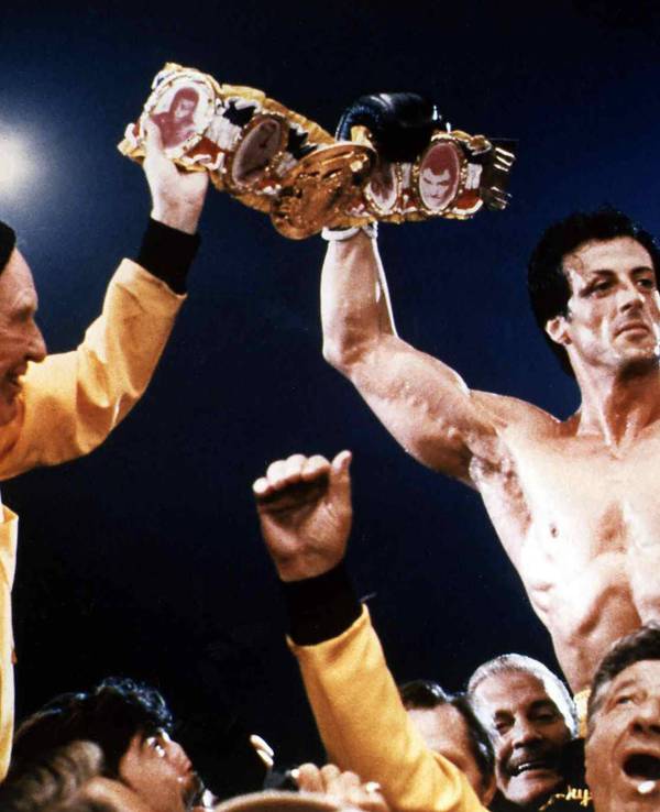 Sylvester Stallone 1982 in Rocky III