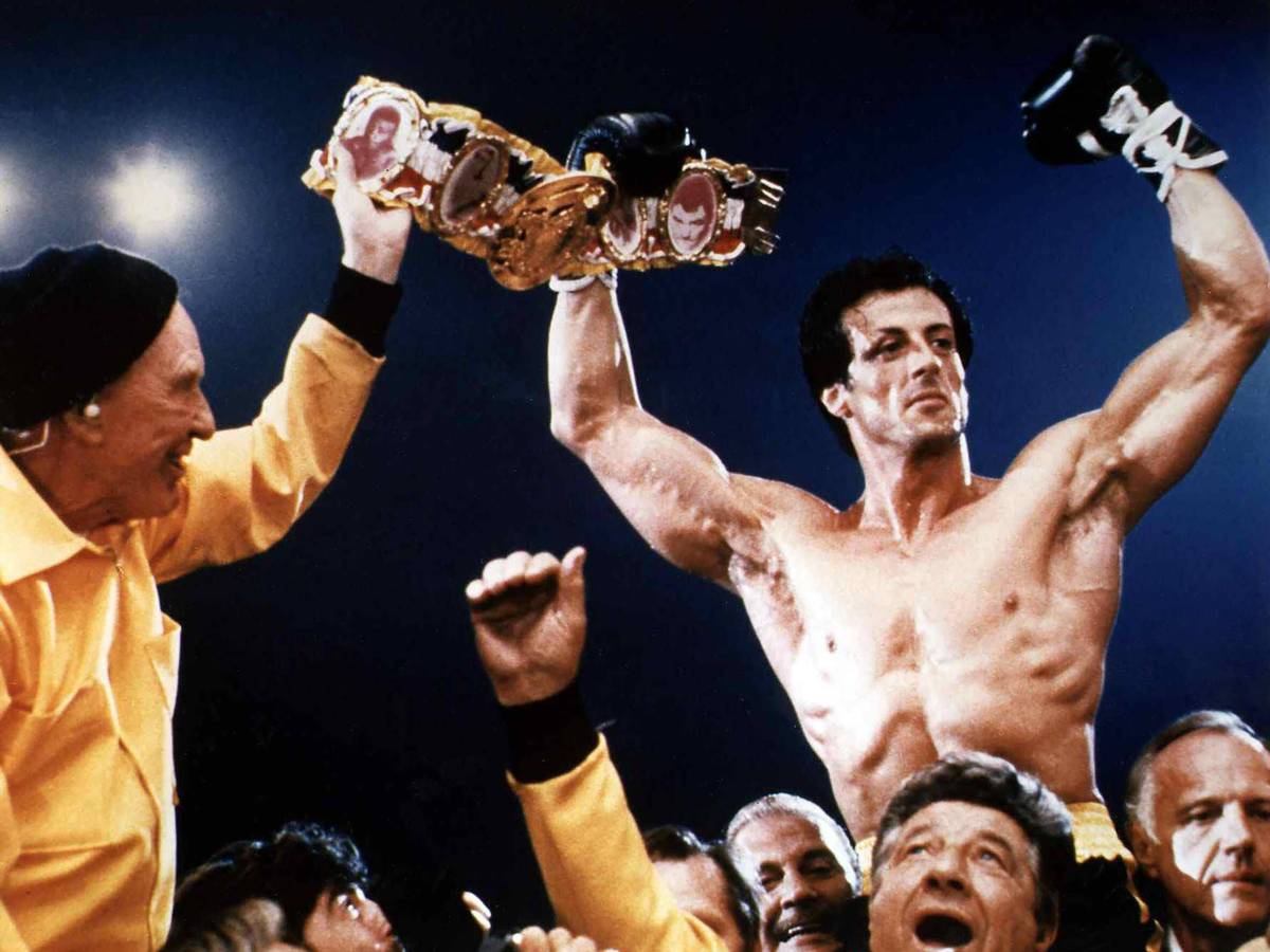 Sylvester Stallone 1982 in Rocky III