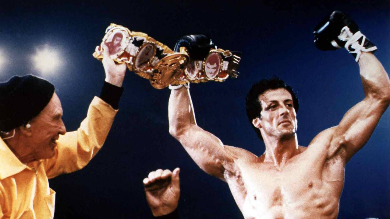 Sylvester Stallone 1982 in Rocky III