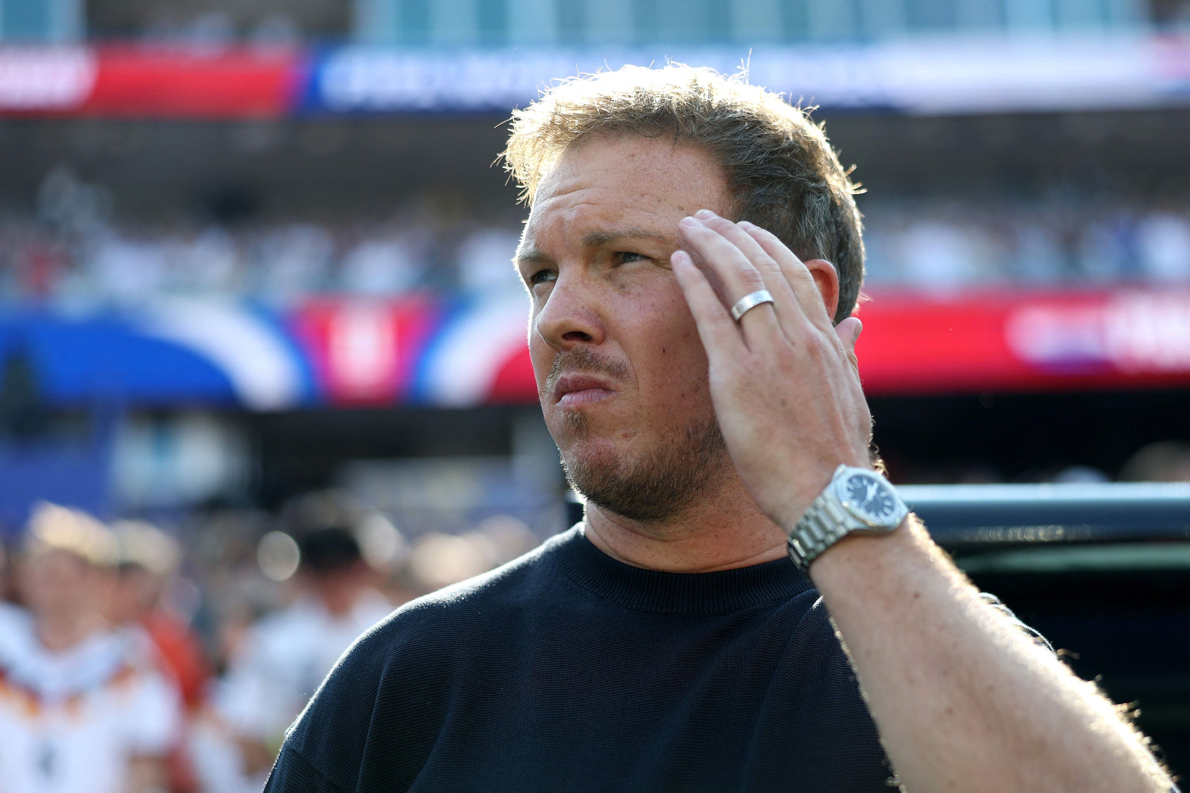 Julian Nagelsmann beim WM-Spiel.