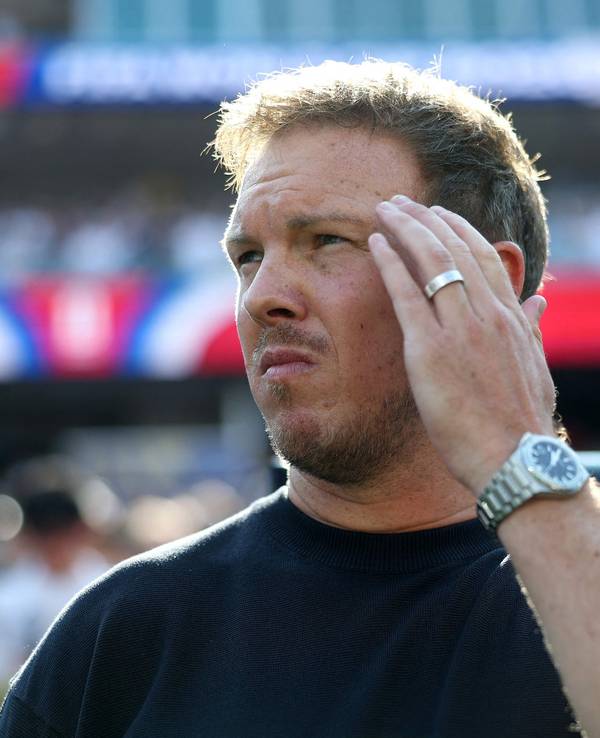 Julian Nagelsmann beim WM-Spiel.