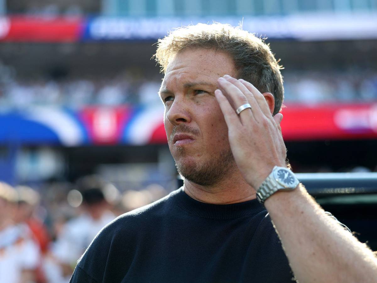 Julian Nagelsmann beim WM-Spiel.