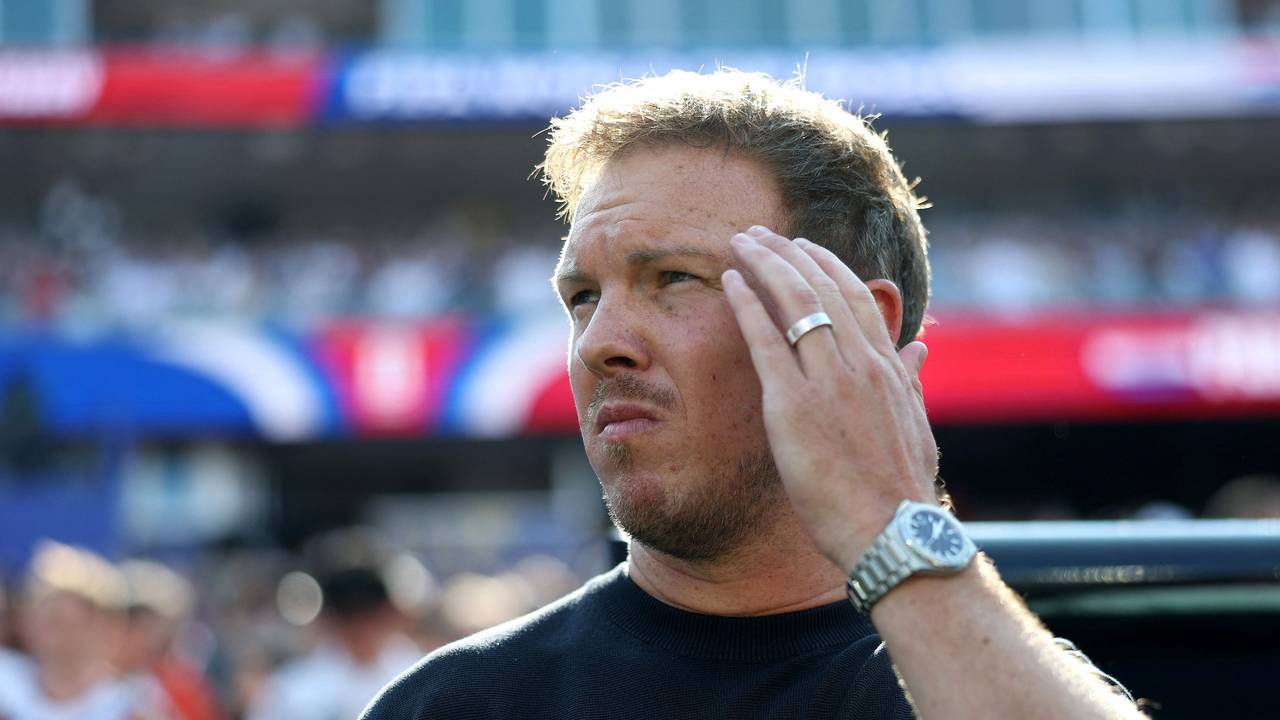 Julian Nagelsmann beim WM-Spiel.