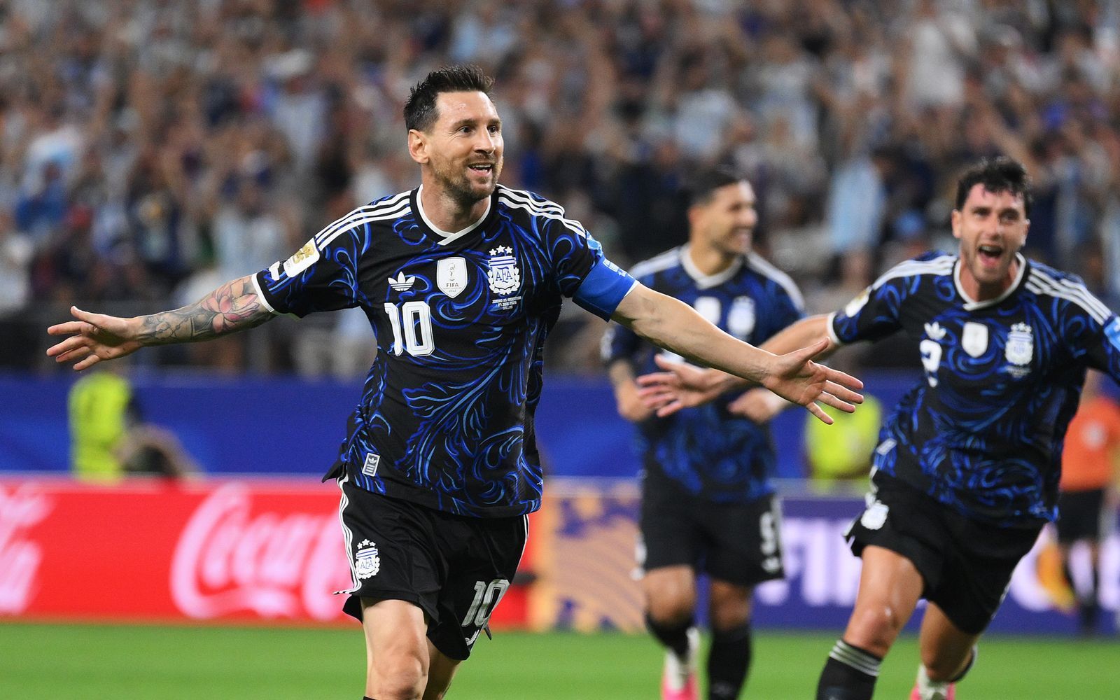Für Lionel Messi läuft die WM bisher nach Wunsch. Jetzt trifft er mit Argentinien auf den Außenseiter Kap Verde. (Bild: 2026 Getty Images/David Ramos)