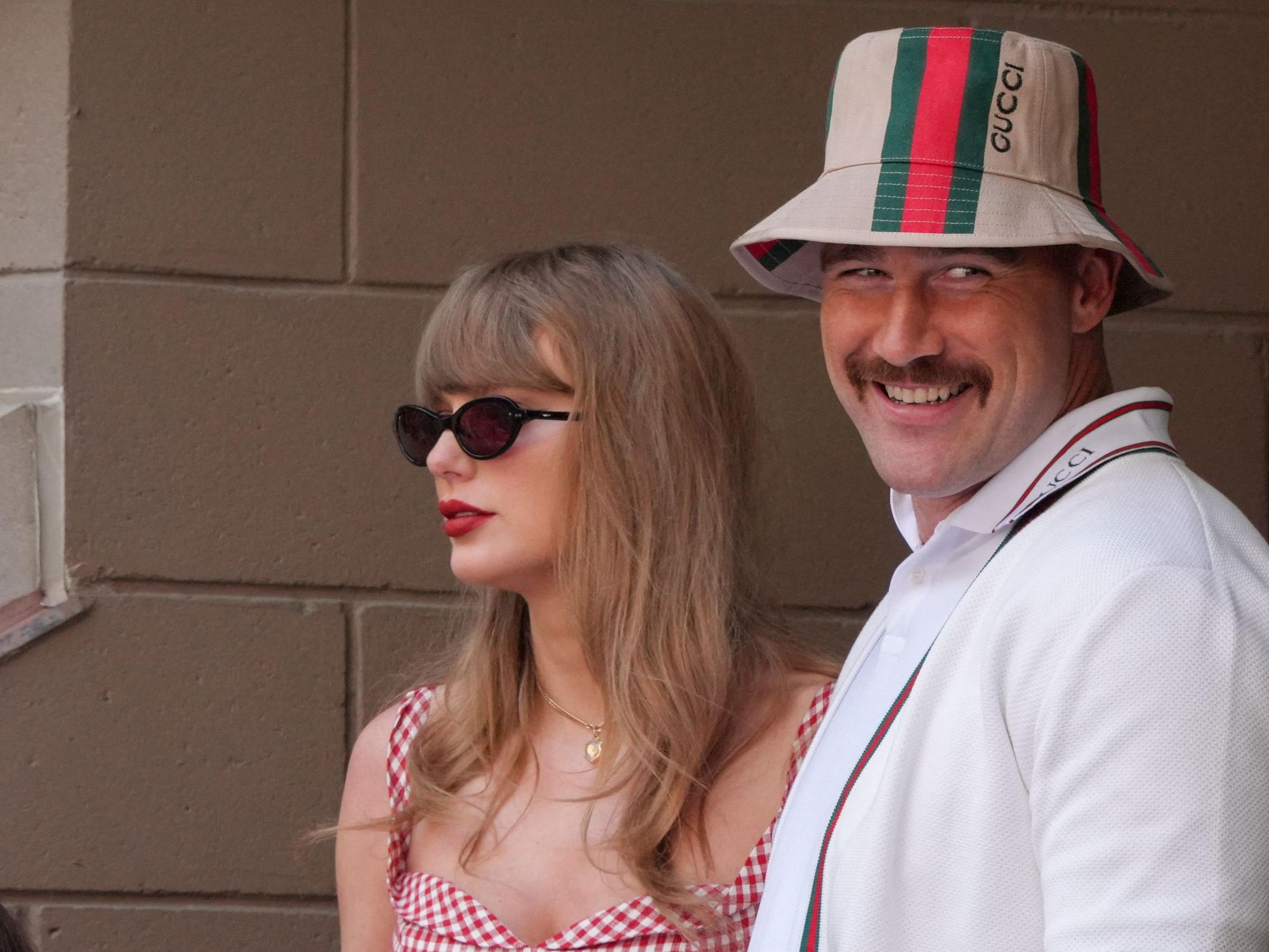 Popstar Taylor Swift und Football-Profi Travis Kelce
