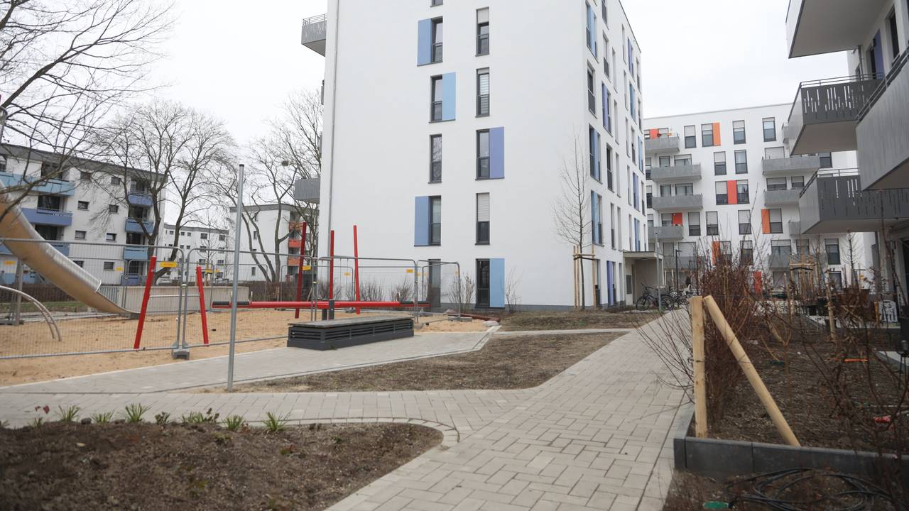Eine GAG-Siedlung in Köln. An allen Standorten gilt ein Pool- und Planschbecken-Verbot.