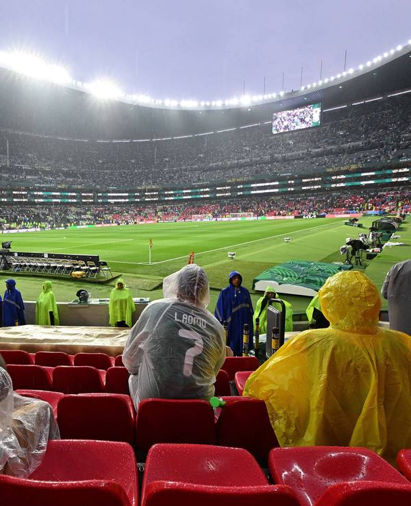 Blick ins Aztekenstadion bei der WM 2026 in Mexiko.