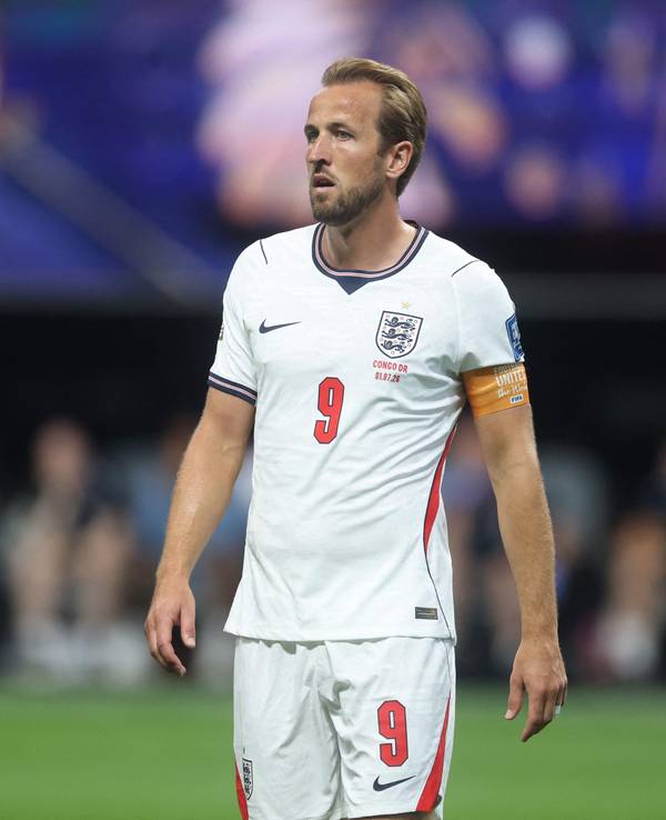 Beim WM-Spiel steht Harry Kane für England auf dem Platz.