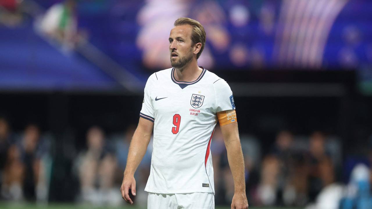 Beim WM-Spiel steht Harry Kane für England auf dem Platz.