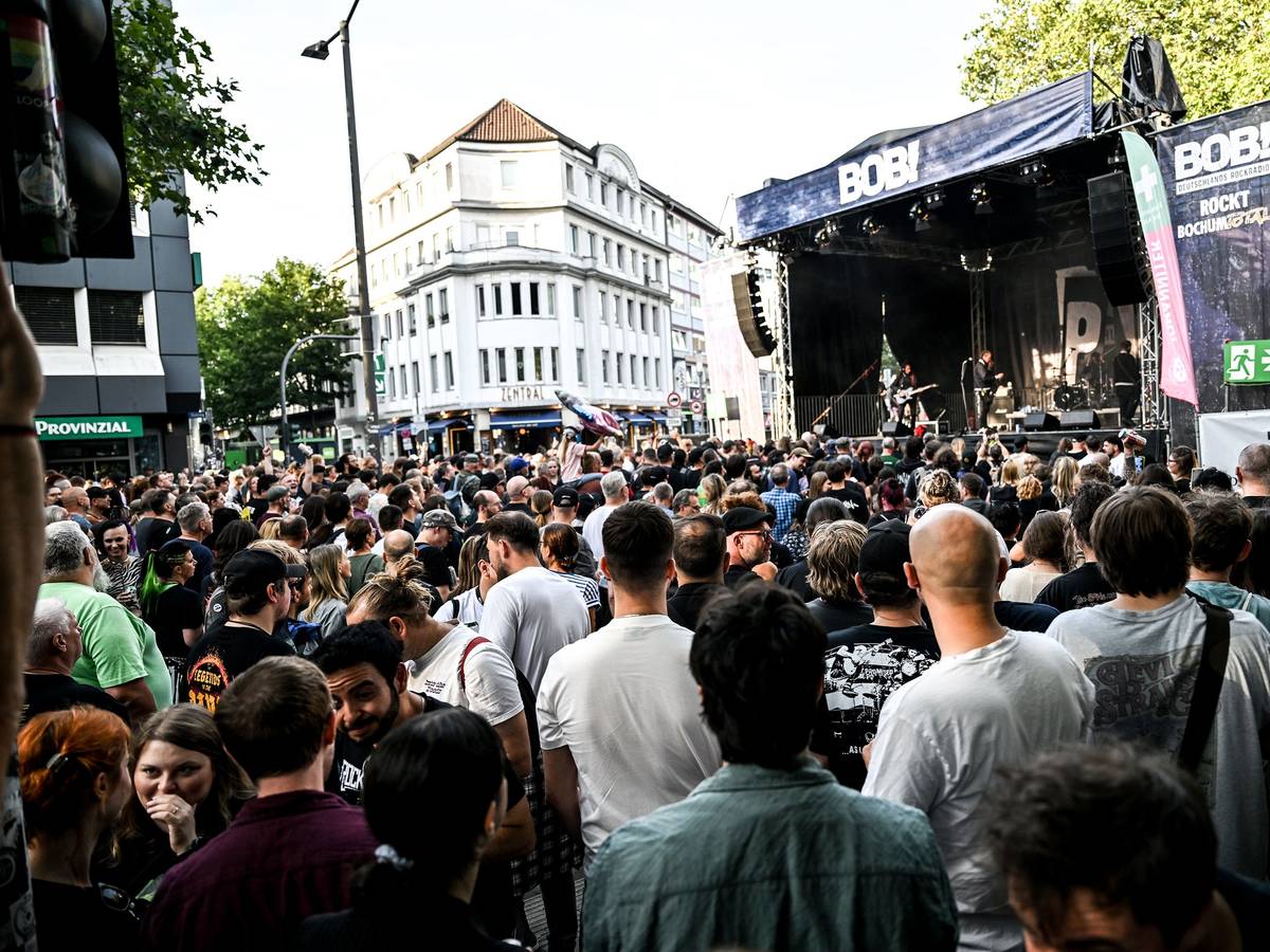 „Bochum Total“ 2026 am zweiten Veranstaltungstag am Freitag, 3. Juli 2026 in der Bochumer Innenstadt.