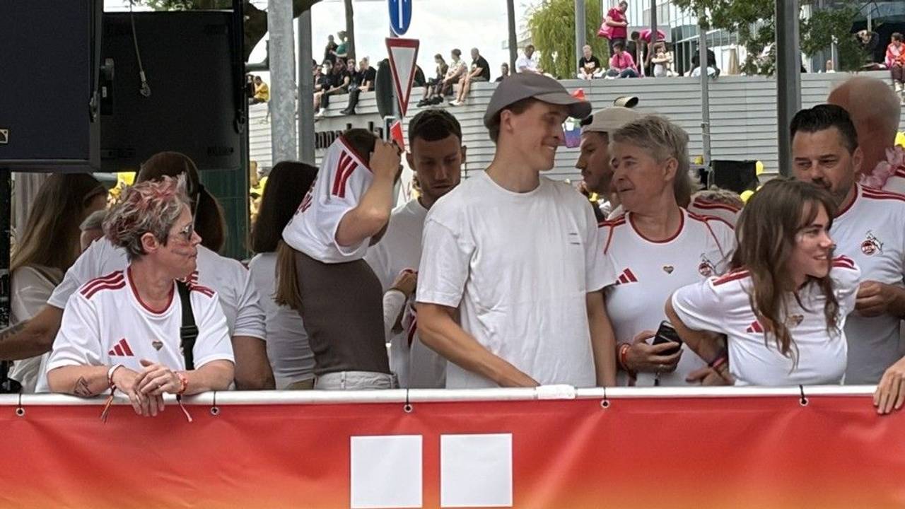 Beim CSD für den FC im Einsatz: Timo Hübers.