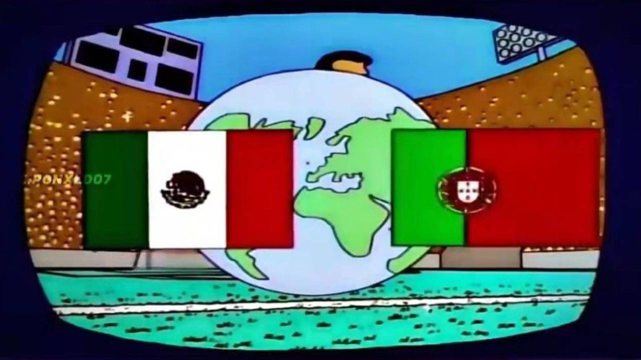 WM-Finale Mexiko - Portugal bei den Simpsons
