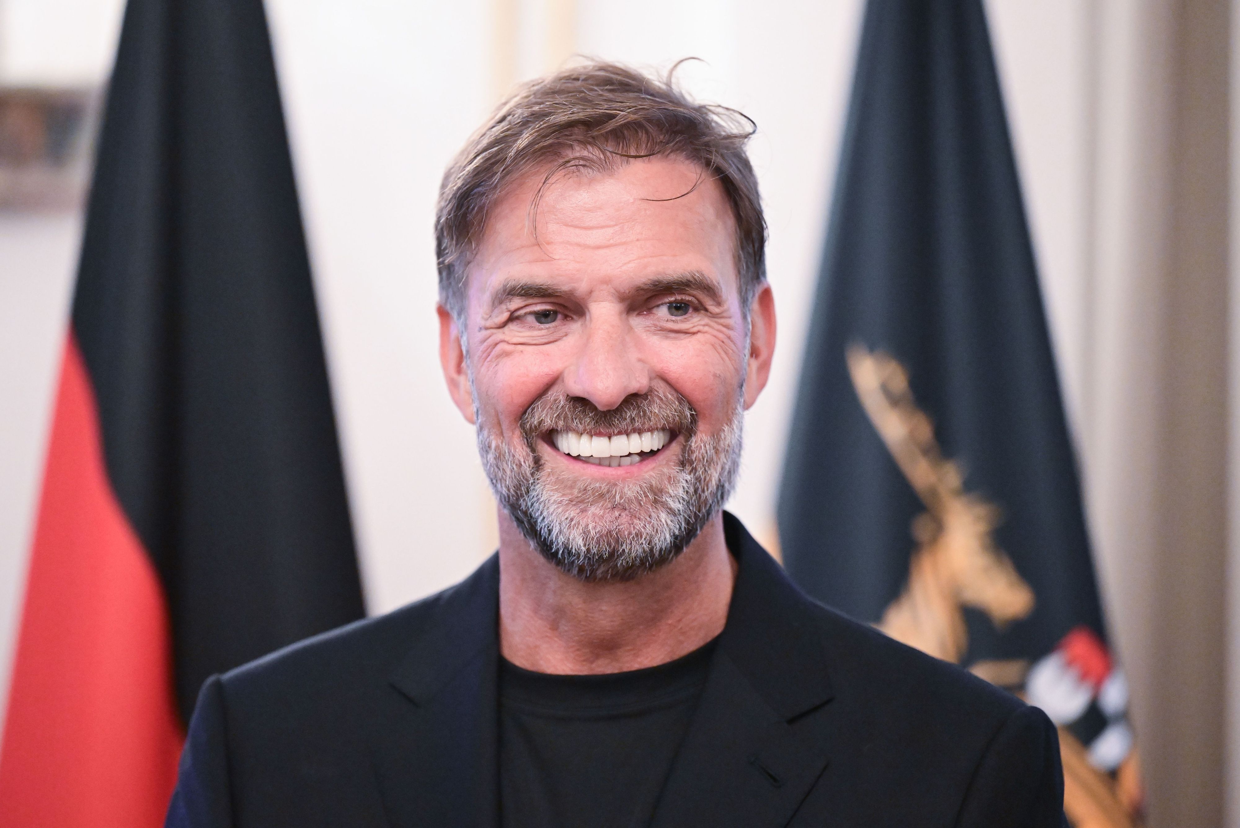Jürgen Klopp bei der Verleihung des Landesverdienstordens.