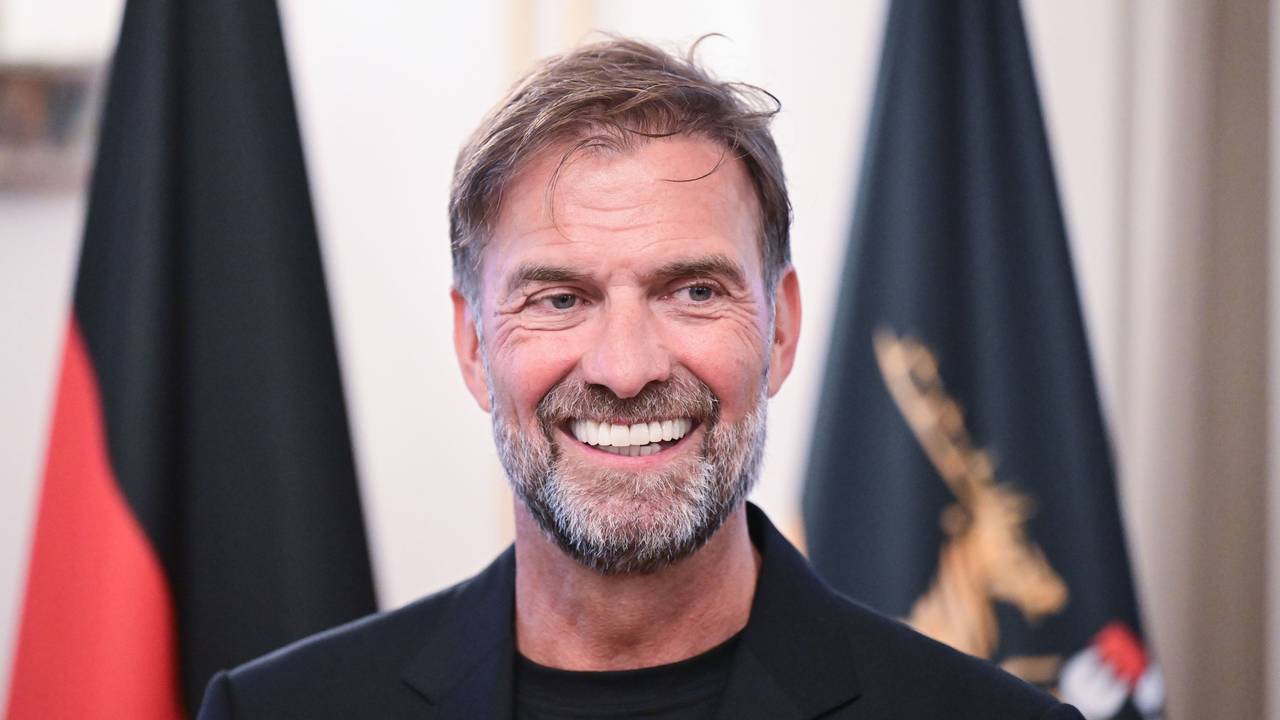 Jürgen Klopp bei der Verleihung des Landesverdienstordens.