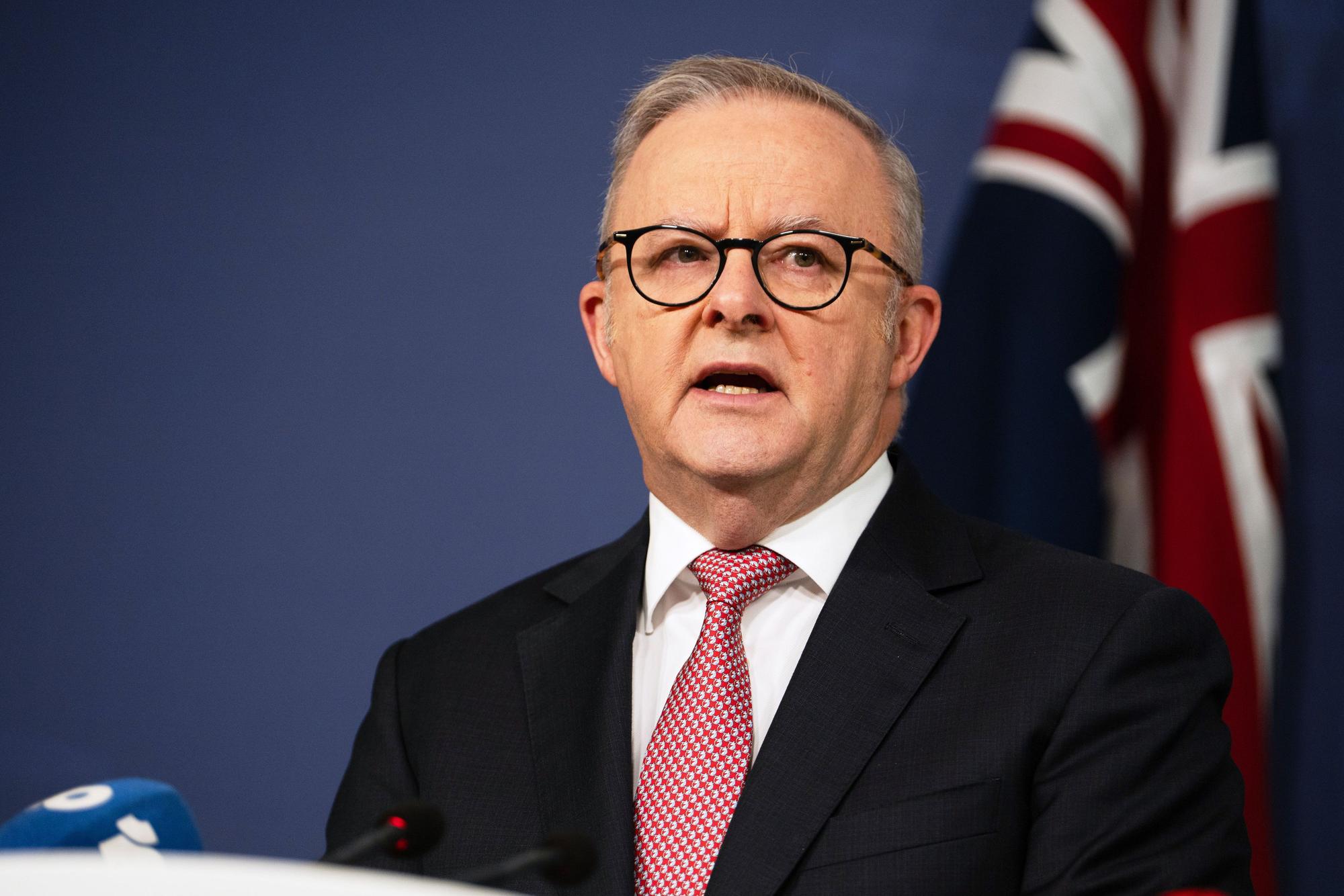 Der australische Premierminister Anthony Albanese