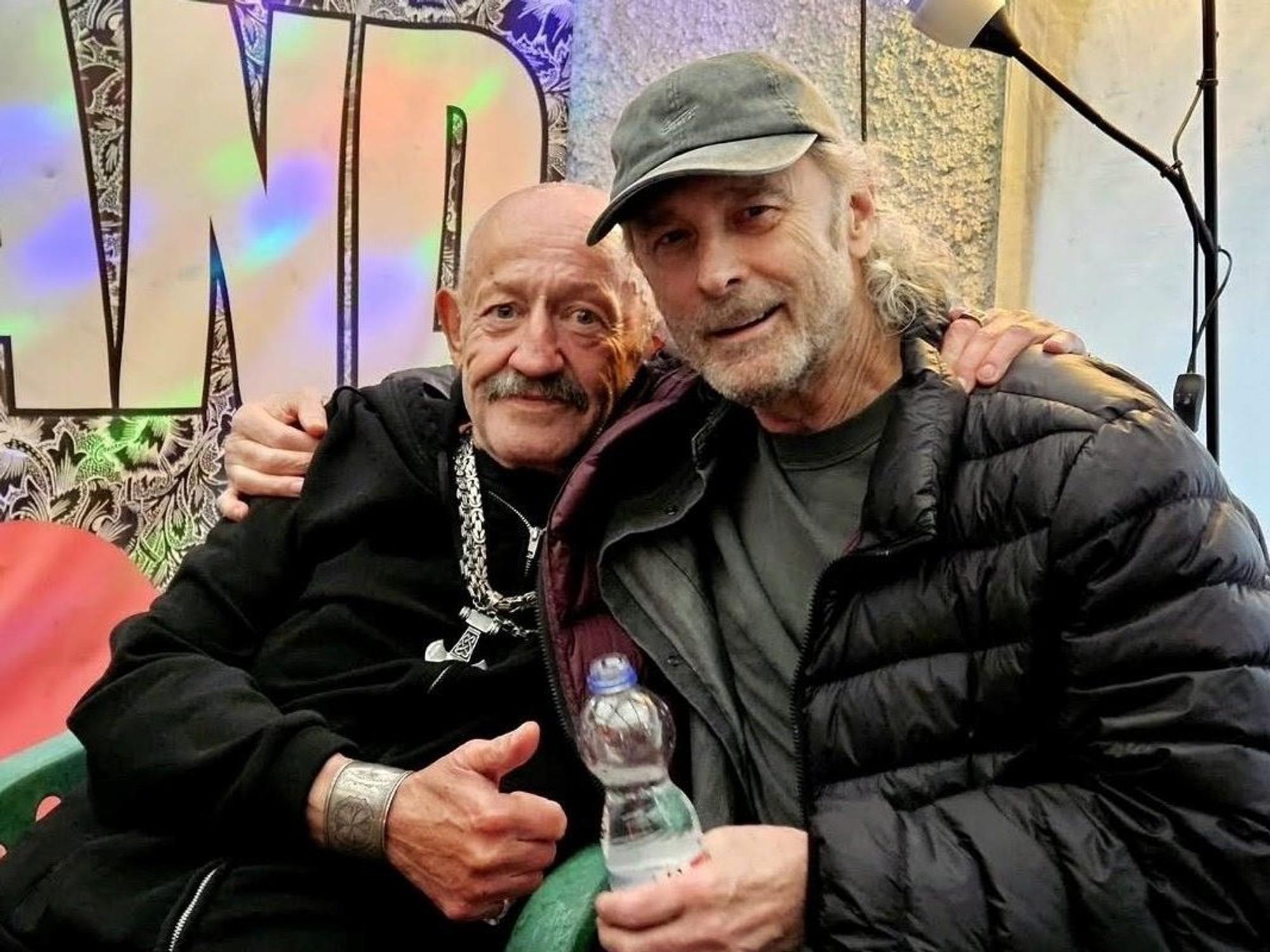 Jürgen Zeltinger zusammen mit Wolfgang Petry.