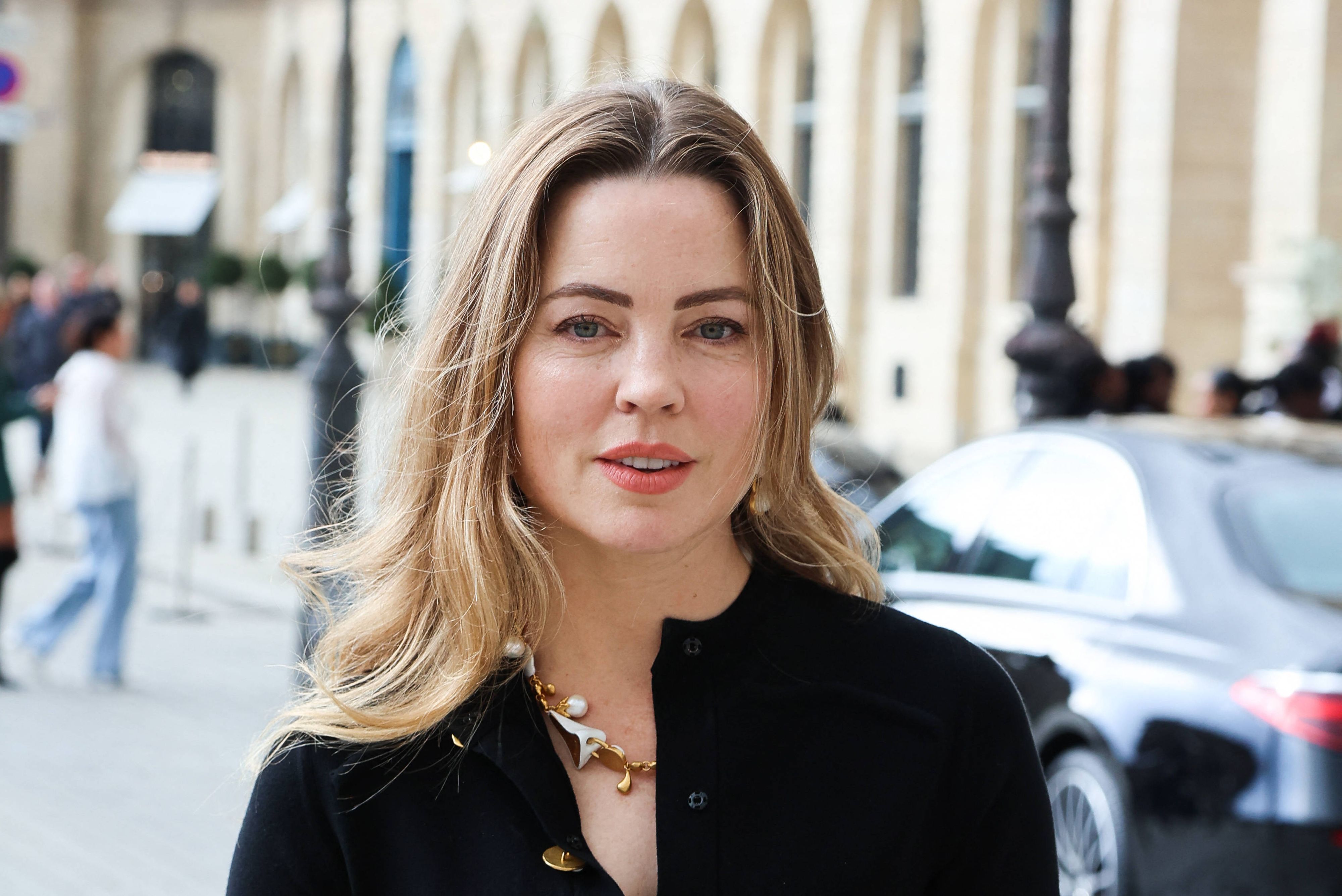 Melissa George posiert.