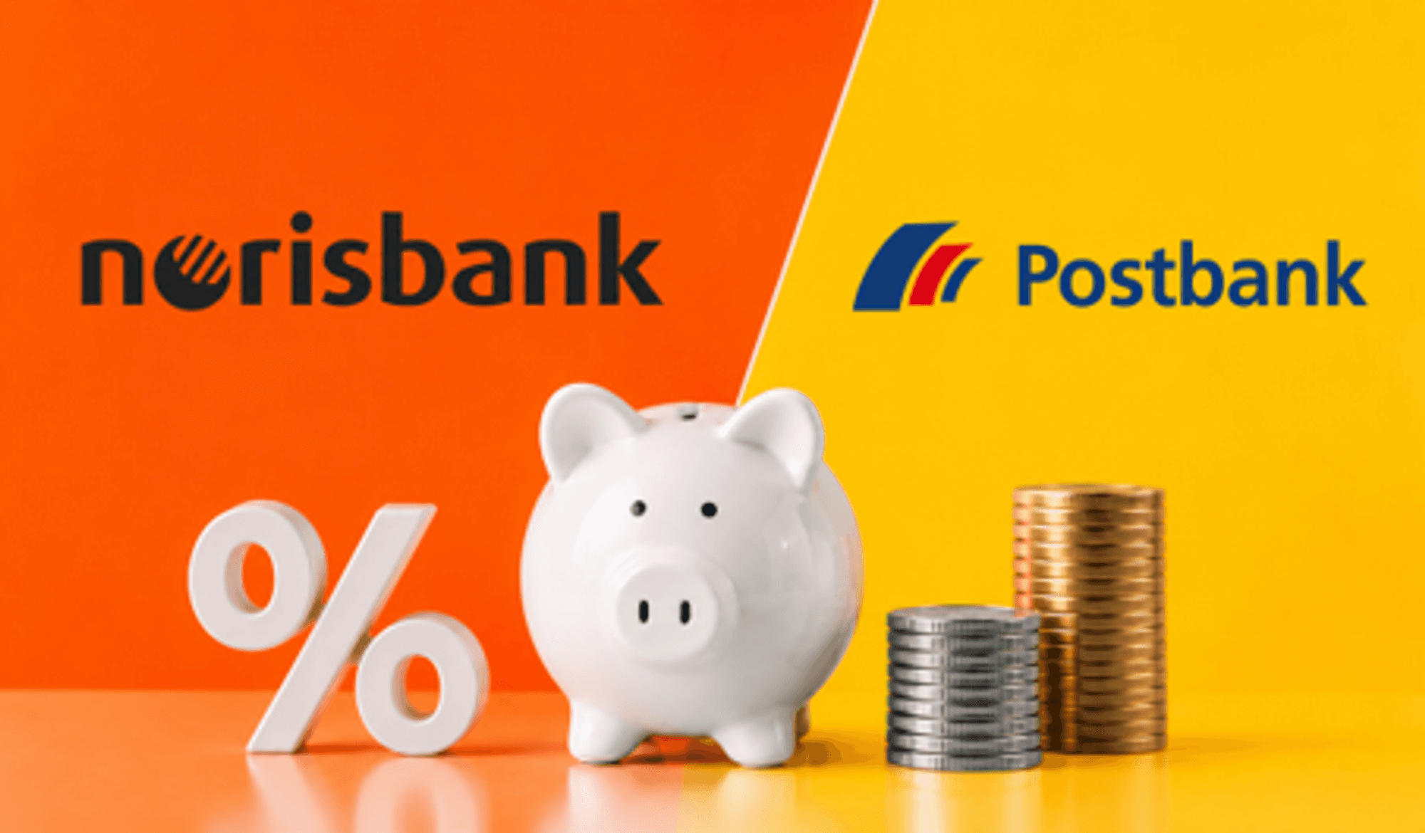 Logo von Norisbank und Postbank