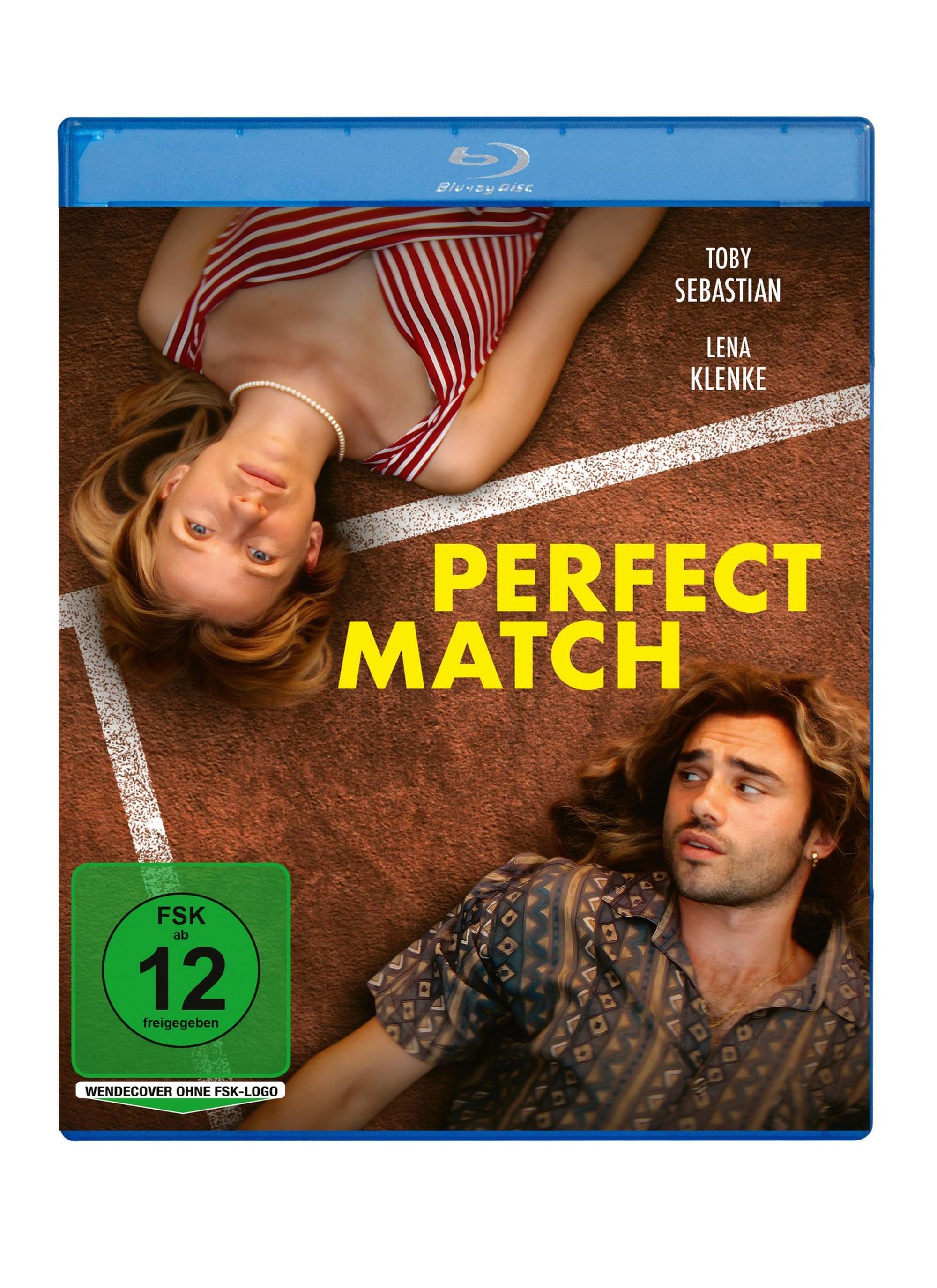 „Perfect Match“ erzählt von den Erfolgen der Tennisstars André Agassi (Toby Sebastian) und Steffi Graf (Lena Klenke) ebenso wie von deren Liebesgeschichte.
(Bild: One Gate Media)
