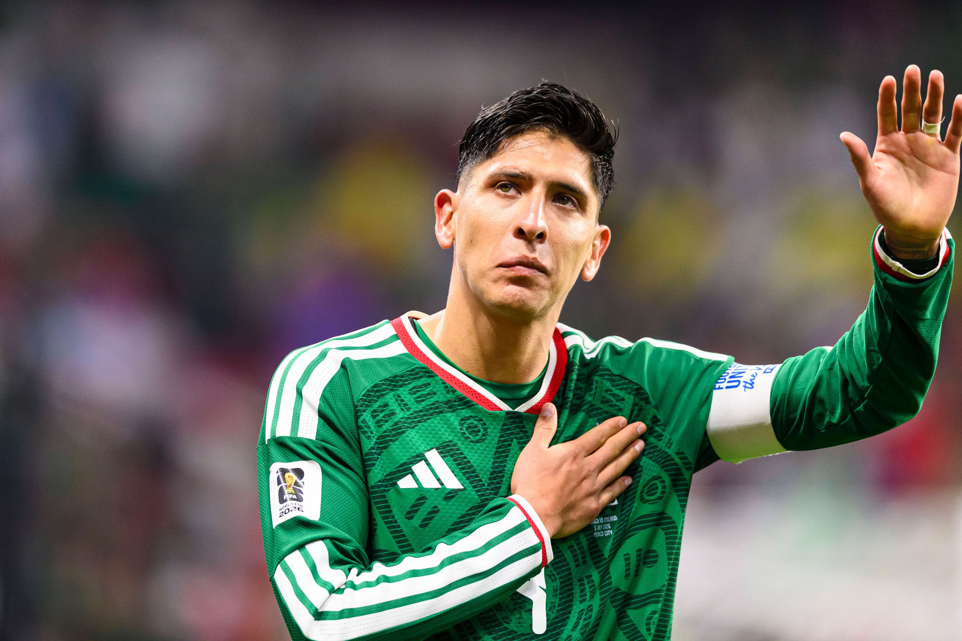 Edson Álvarez im Trikot von Mexiko.
