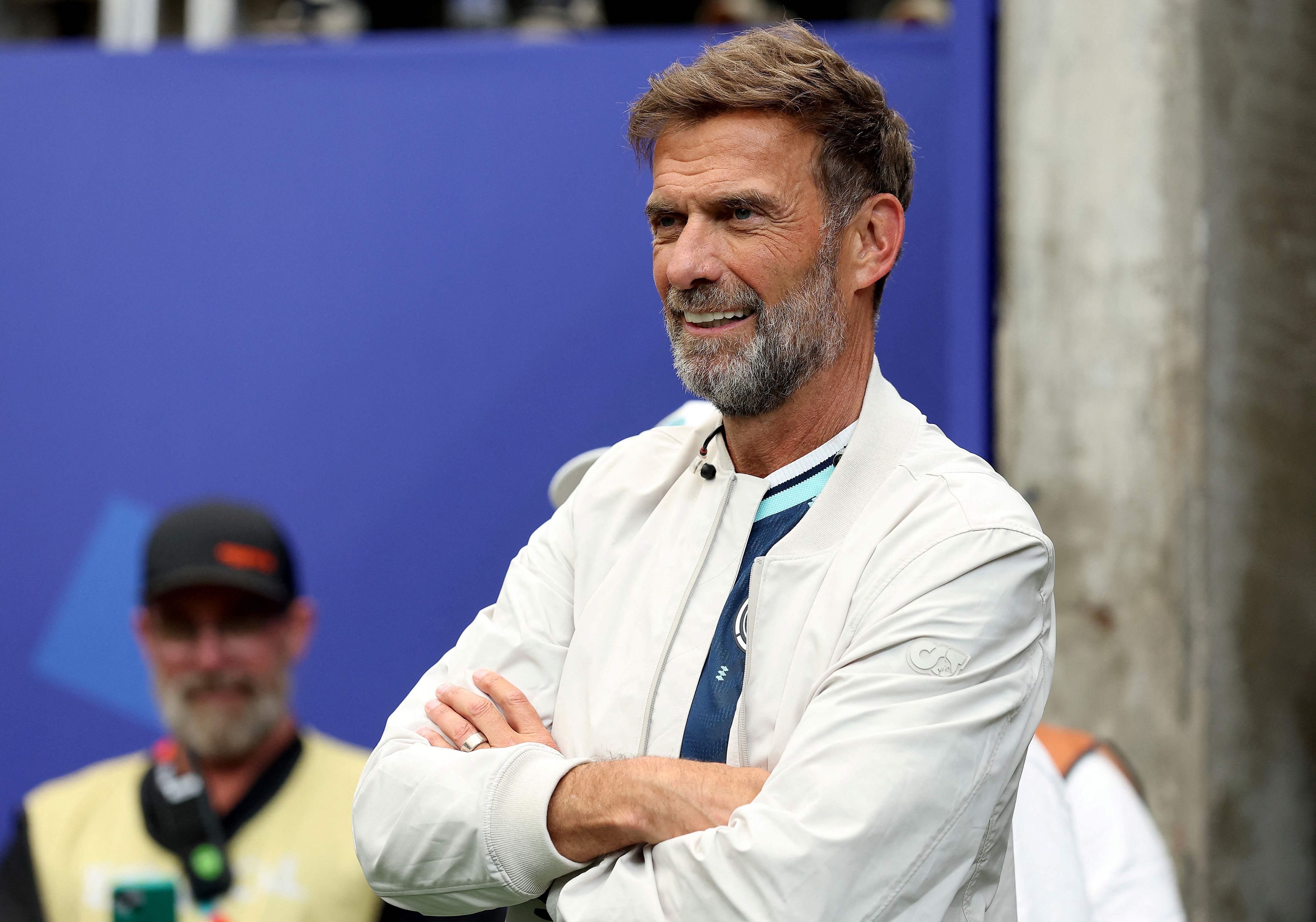 Jürgen Klopp am Rande des WM-Auftakts der deutschen Nationalmannschaft gegen Curaçao.
