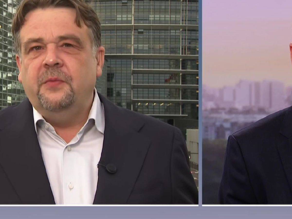 Dennis Radtke (links) und Philip Wortmann haben im ZDF-“Morgenmagazin“ über das Elterngeld debattiert. (Bild: ZDF.de)