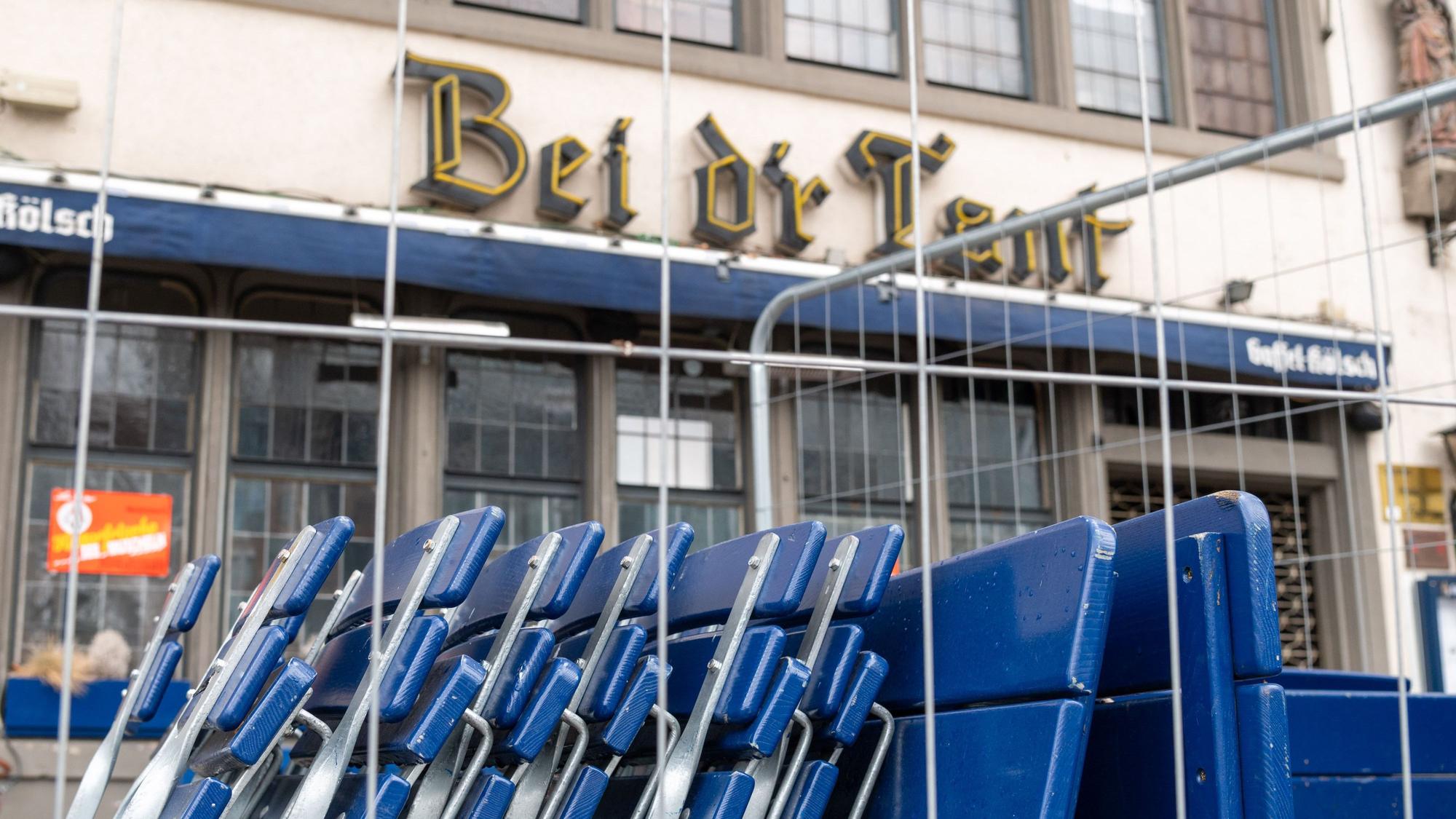Die Gastro „Bei d'r Tant“ hat weiterhin geschlossen.