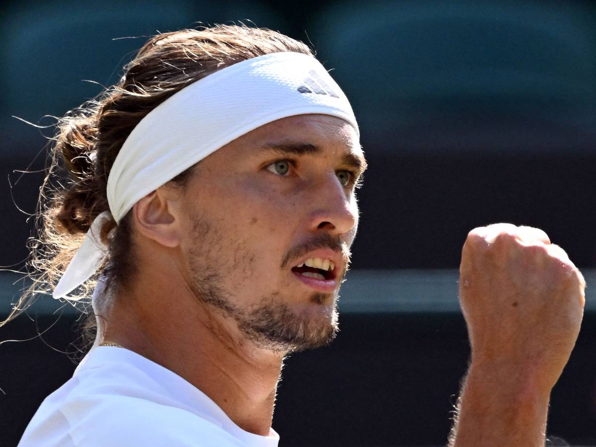 Alexander Zverev ballt jubelnd die rechte Faust.