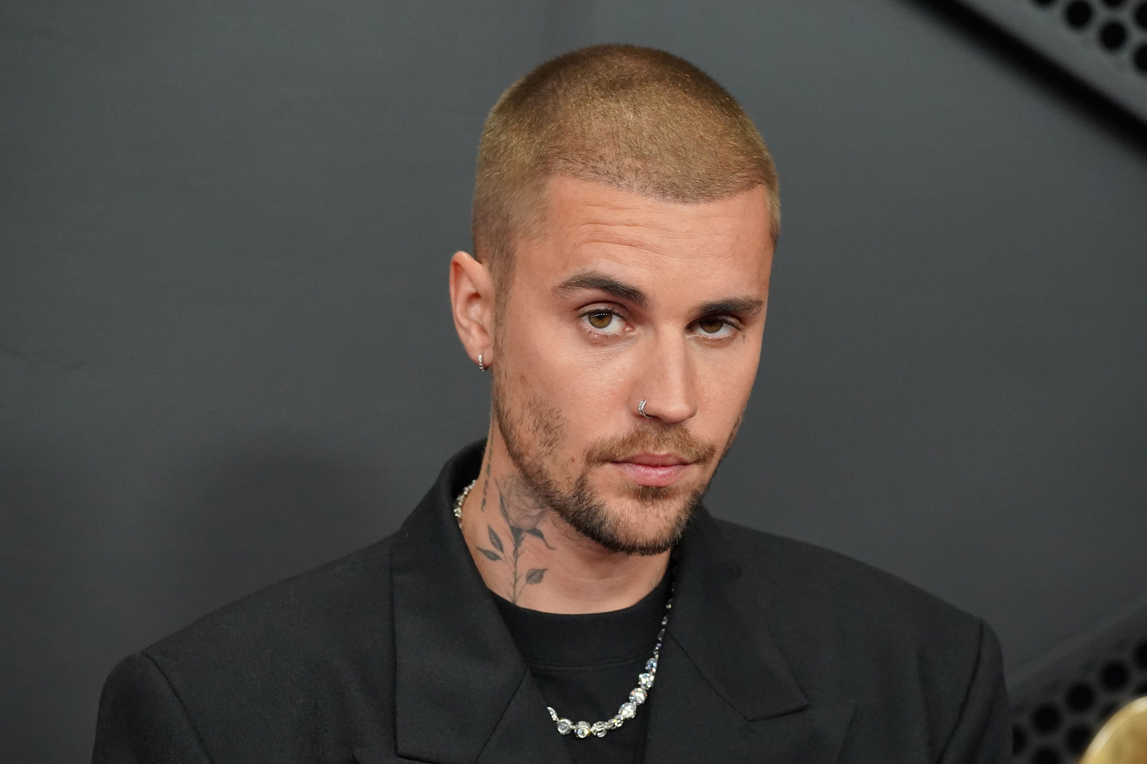 Justin Bieber kommt zu den 68. Grammy Awards.
