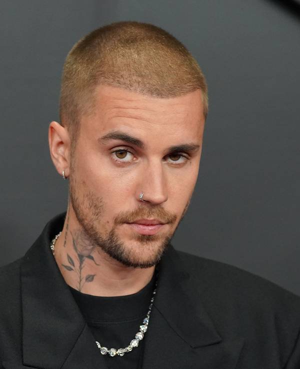 Justin Bieber kommt zu den 68. Grammy Awards.