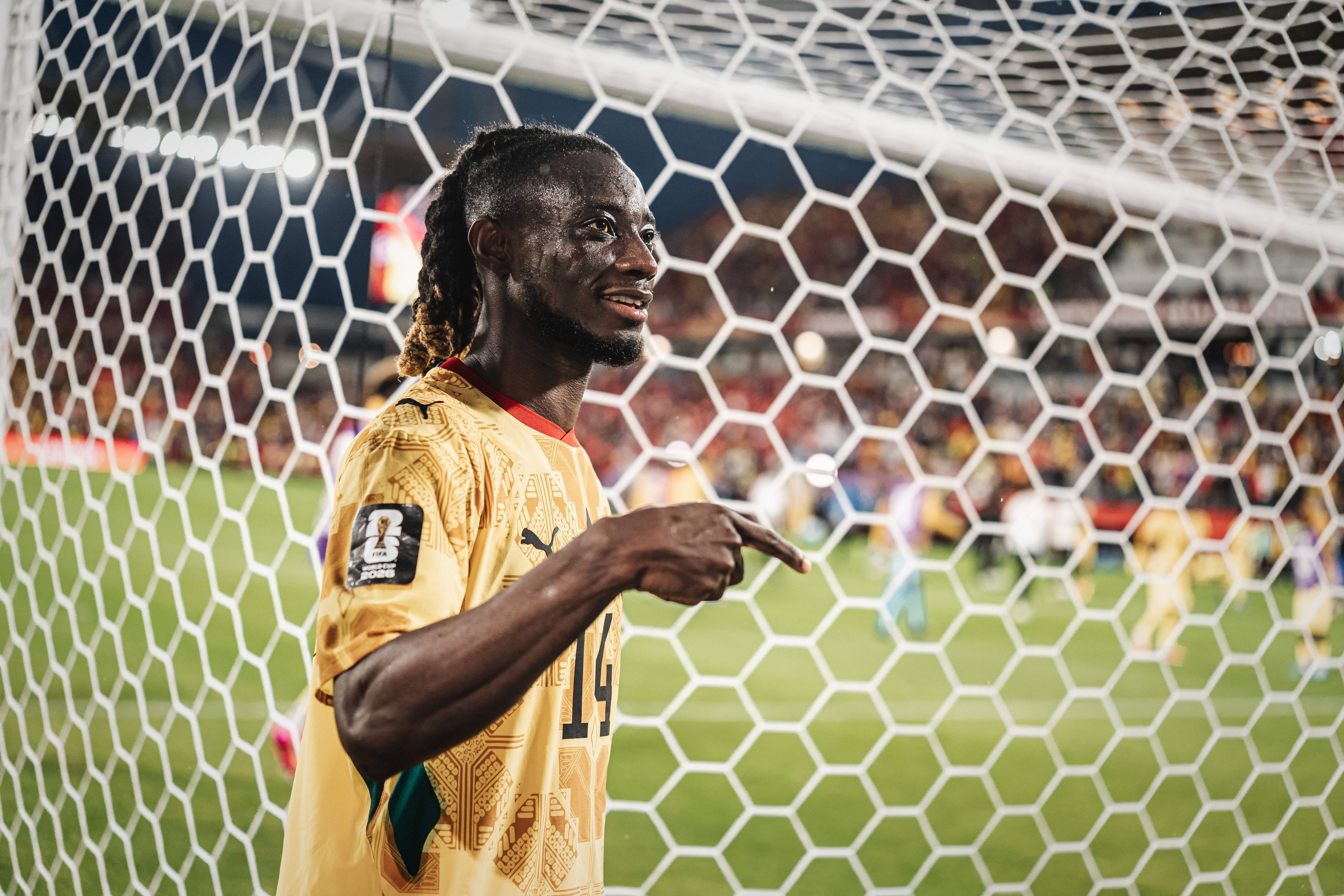 Gideon Mensah war bei der WM 2026 für Ghana im Einsatz.