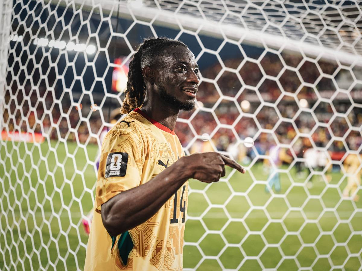 Gideon Mensah war bei der WM 2026 für Ghana im Einsatz.