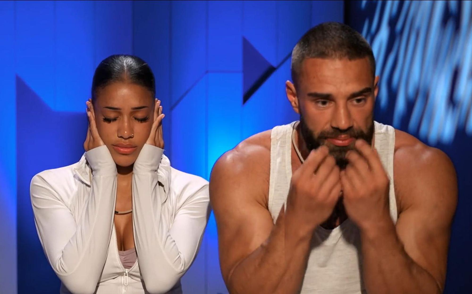 Vanessa und Aleks verstehen sich absolut nicht mehr, funktionieren im Spiel aber gut. (Bild: RTL)