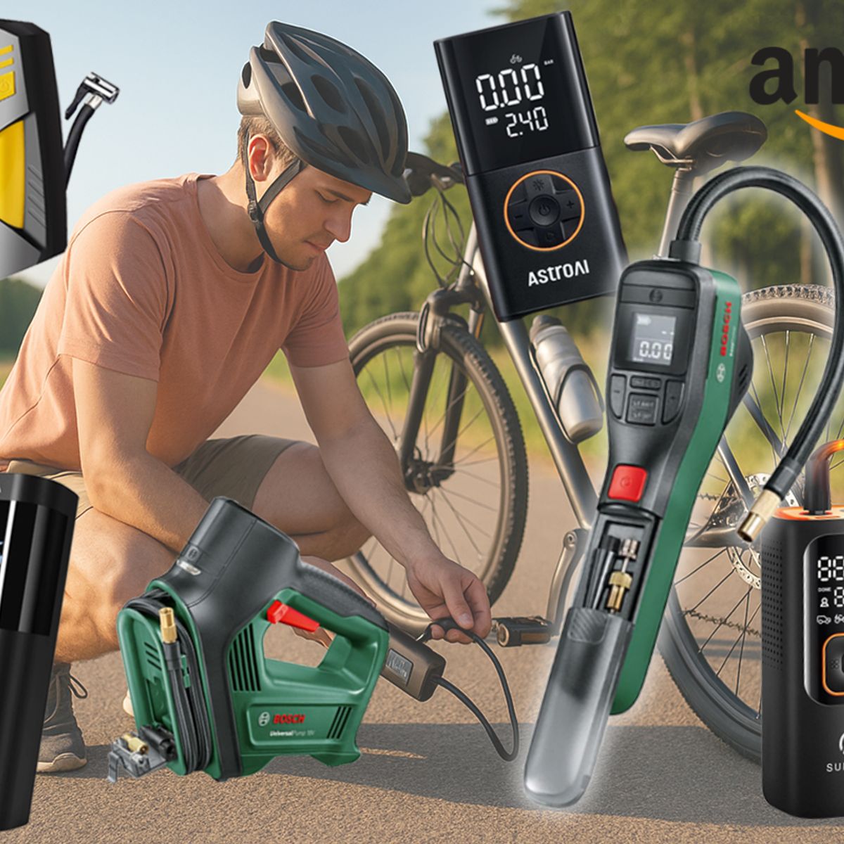 fahrradpumpe köln Prime Day Mega Deals auf elektrische Luftpumpen: Jetzt die beliebte Bosch EasyPump und Alternativen bis -43% bei Amazon reduziert! canyon Die speziell entwickelten Aufsätze Color:Orange-Transparent Der zweite Titel der
