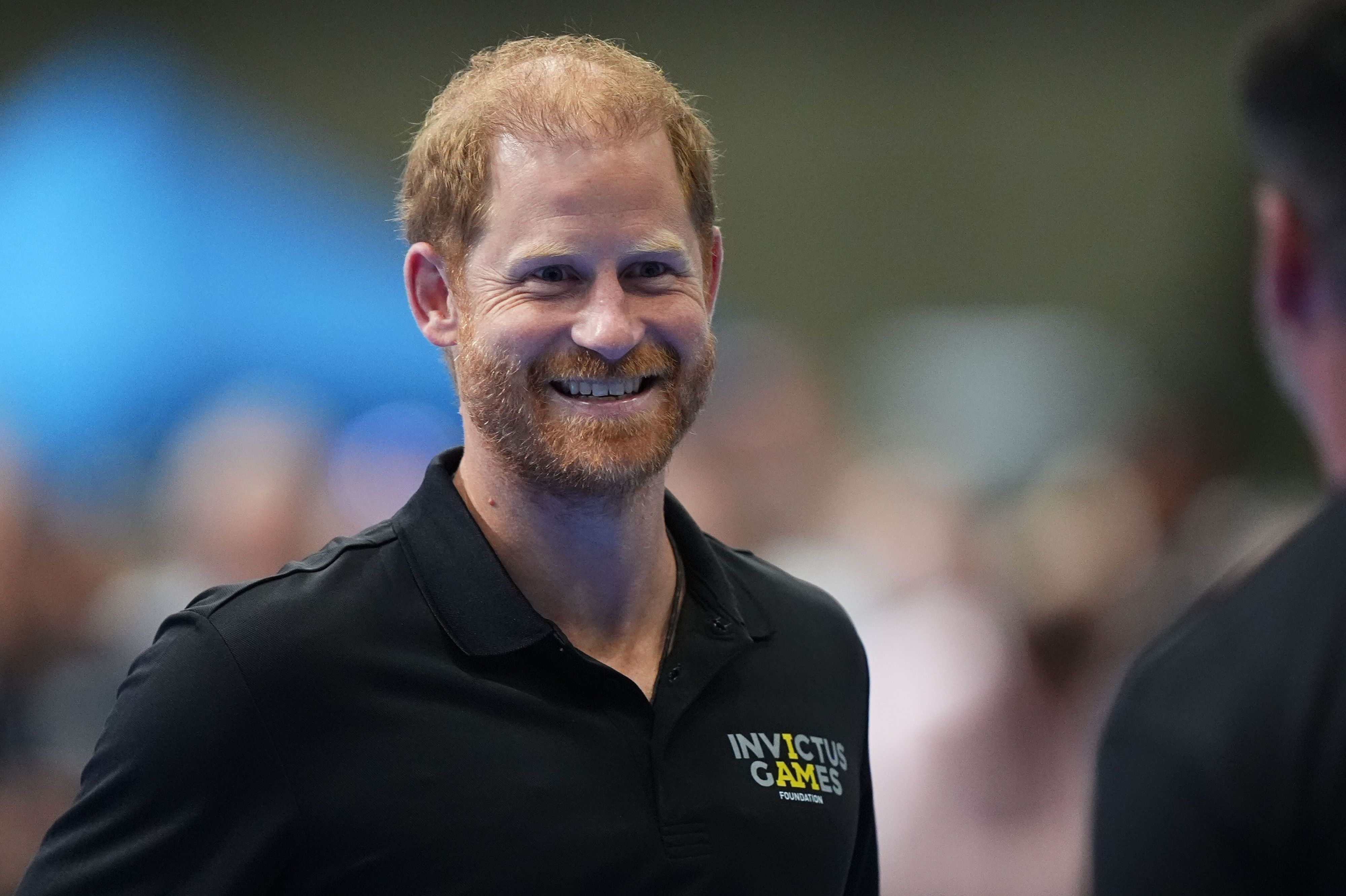 Prinz Harry beim Besuch im National Exhibition Centre (NEC) in Birmingham.