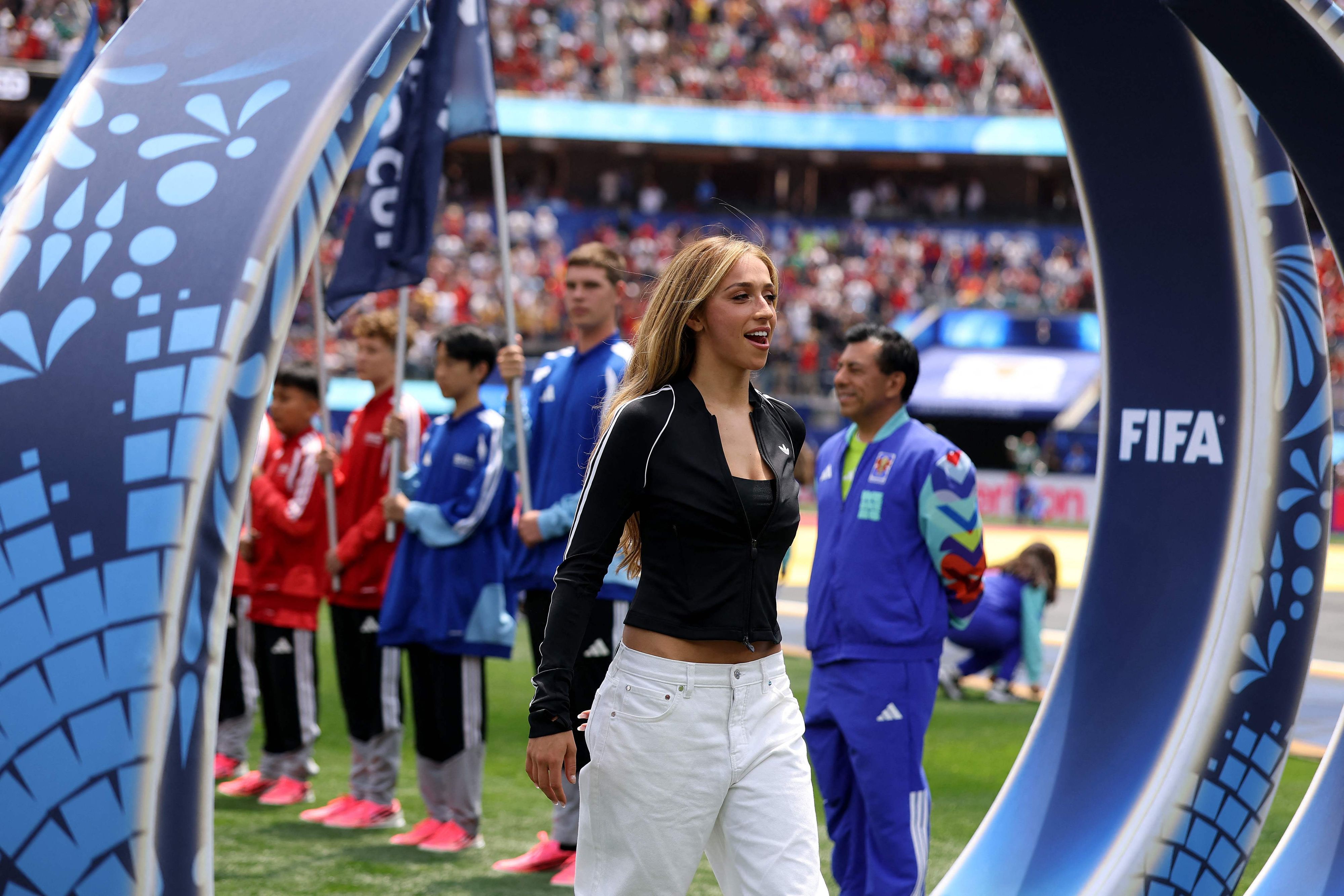 Tate McRae bei der WM 2026.