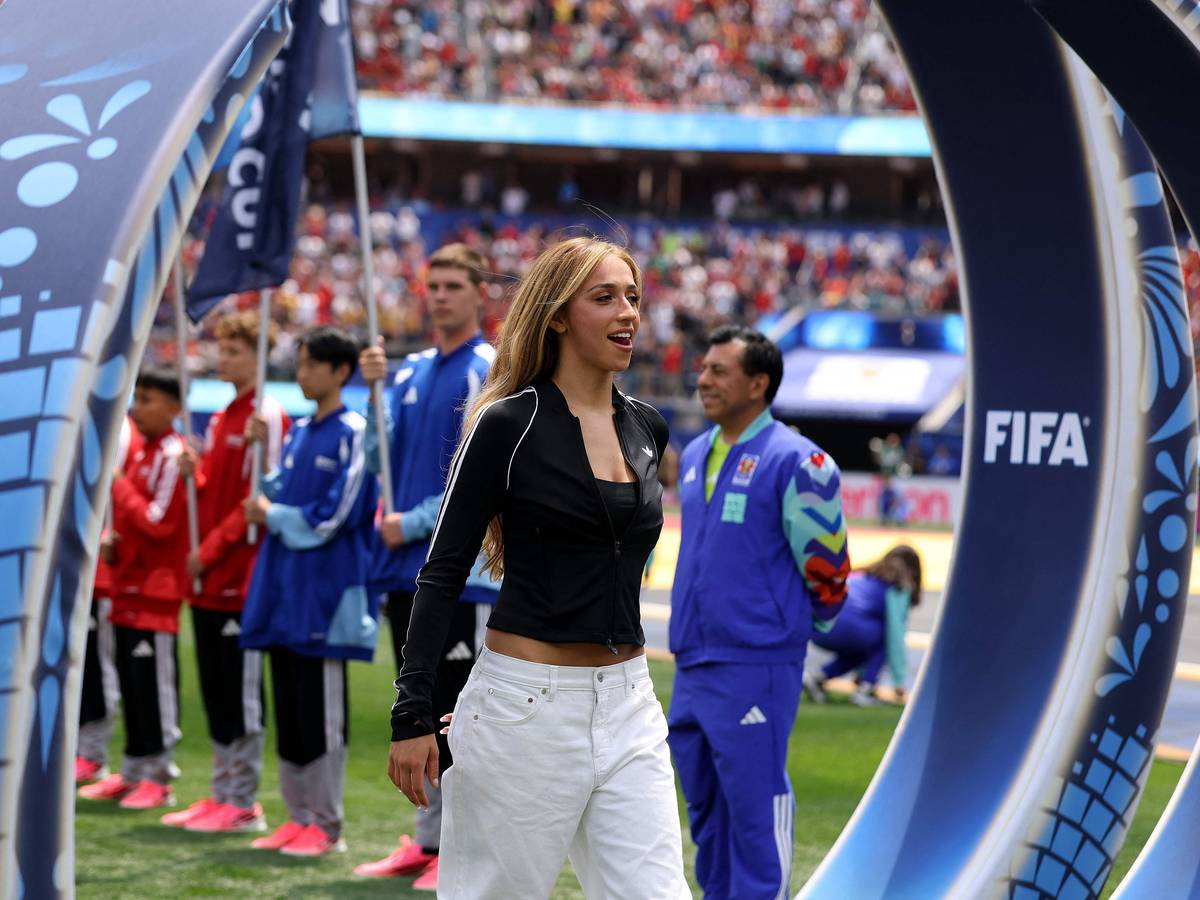 Tate McRae bei der WM 2026.