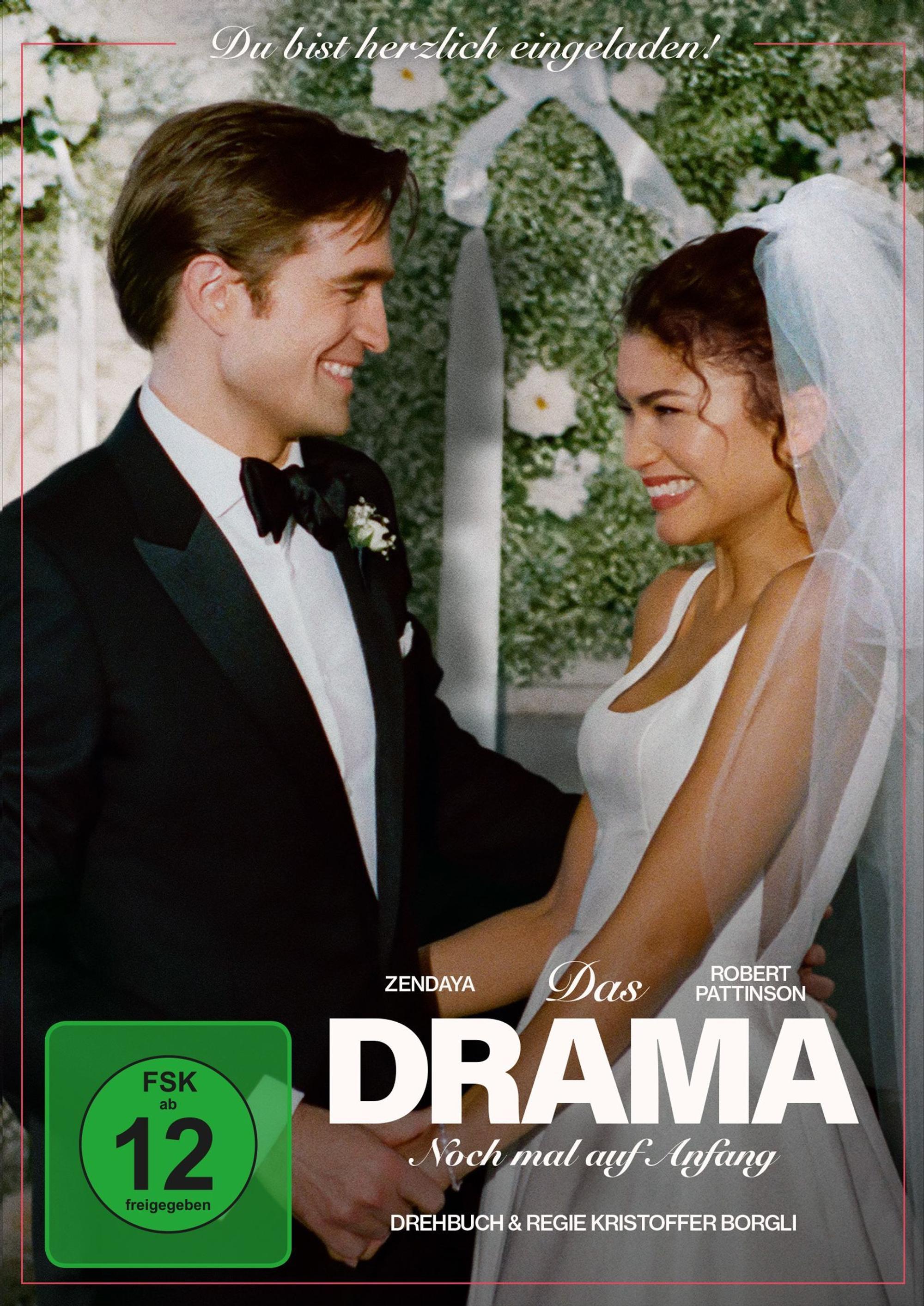 Charlie (Robert Pattinson) und Emma (Zendaya) wollen sich in „Das Drama“ eigentlich das Jawort geben ... (Bild: Leonine)