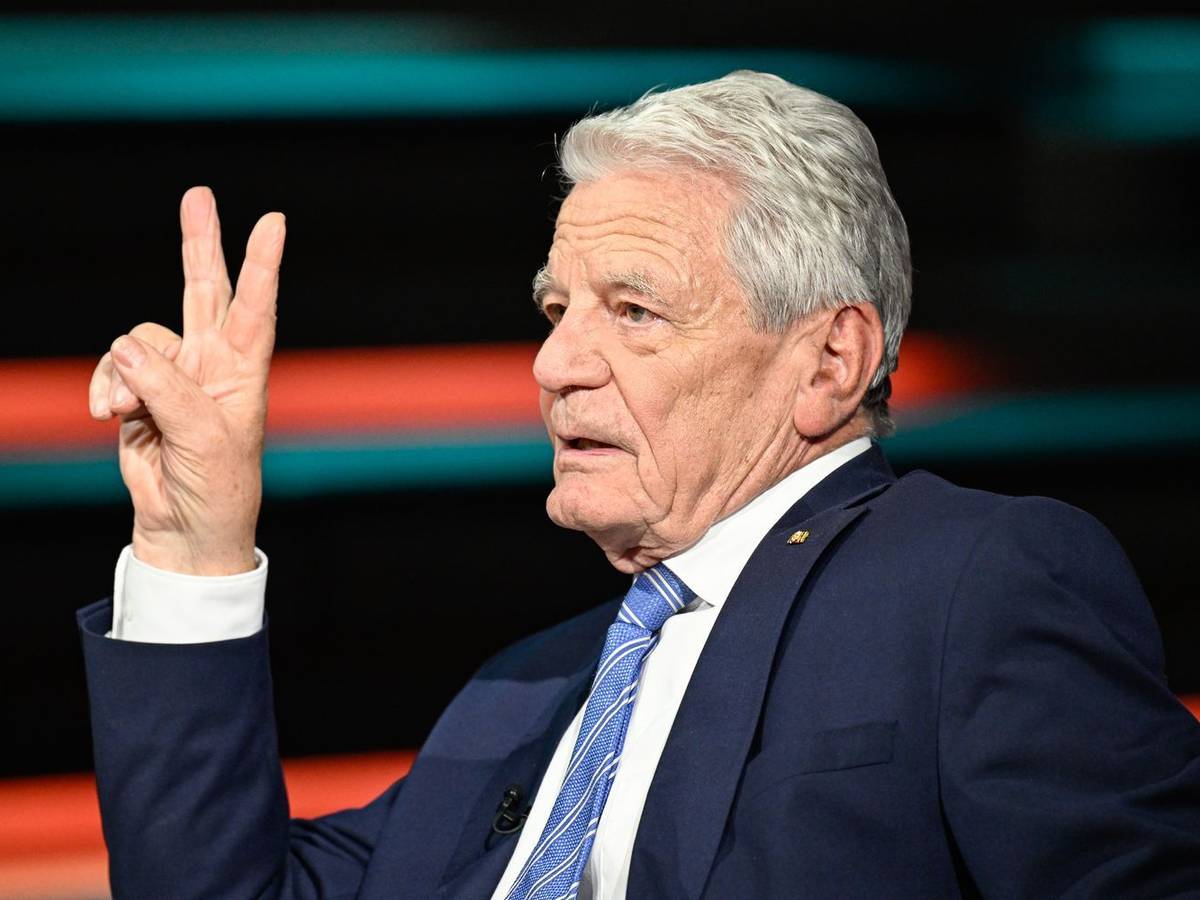 Bei „Markus Lanz“ erklärte Joachim Gauck unmissverständlich, warum für ihn die AfD keine wählbare Partei sei. (Bild: ZDF / Markus Hertrich)