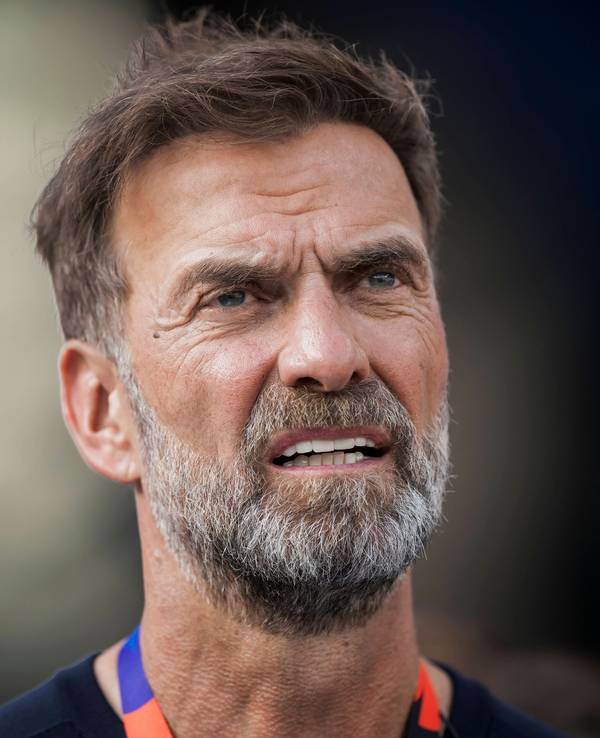 Jürgen Klopp am Rande der WM als Experte.