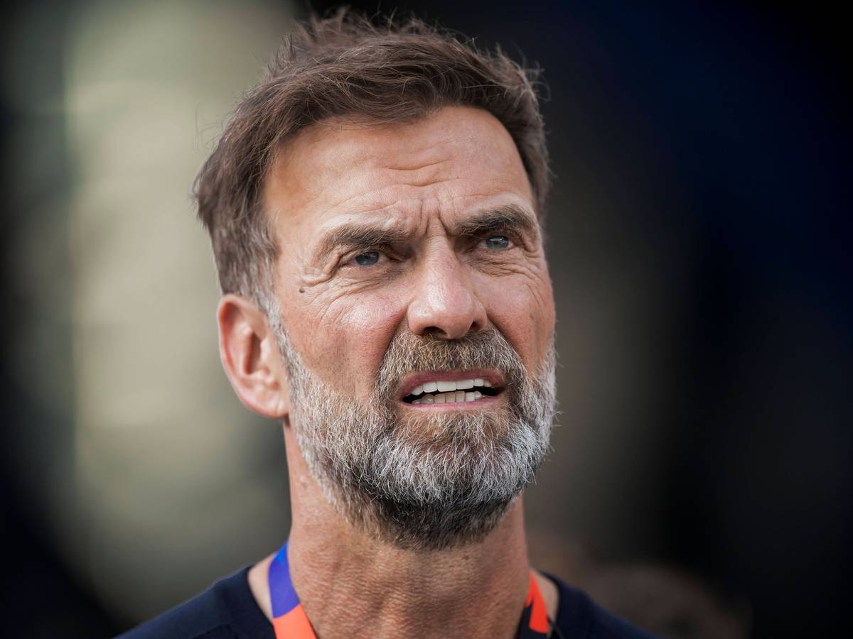 Jürgen Klopp am Rande der WM als Experte.