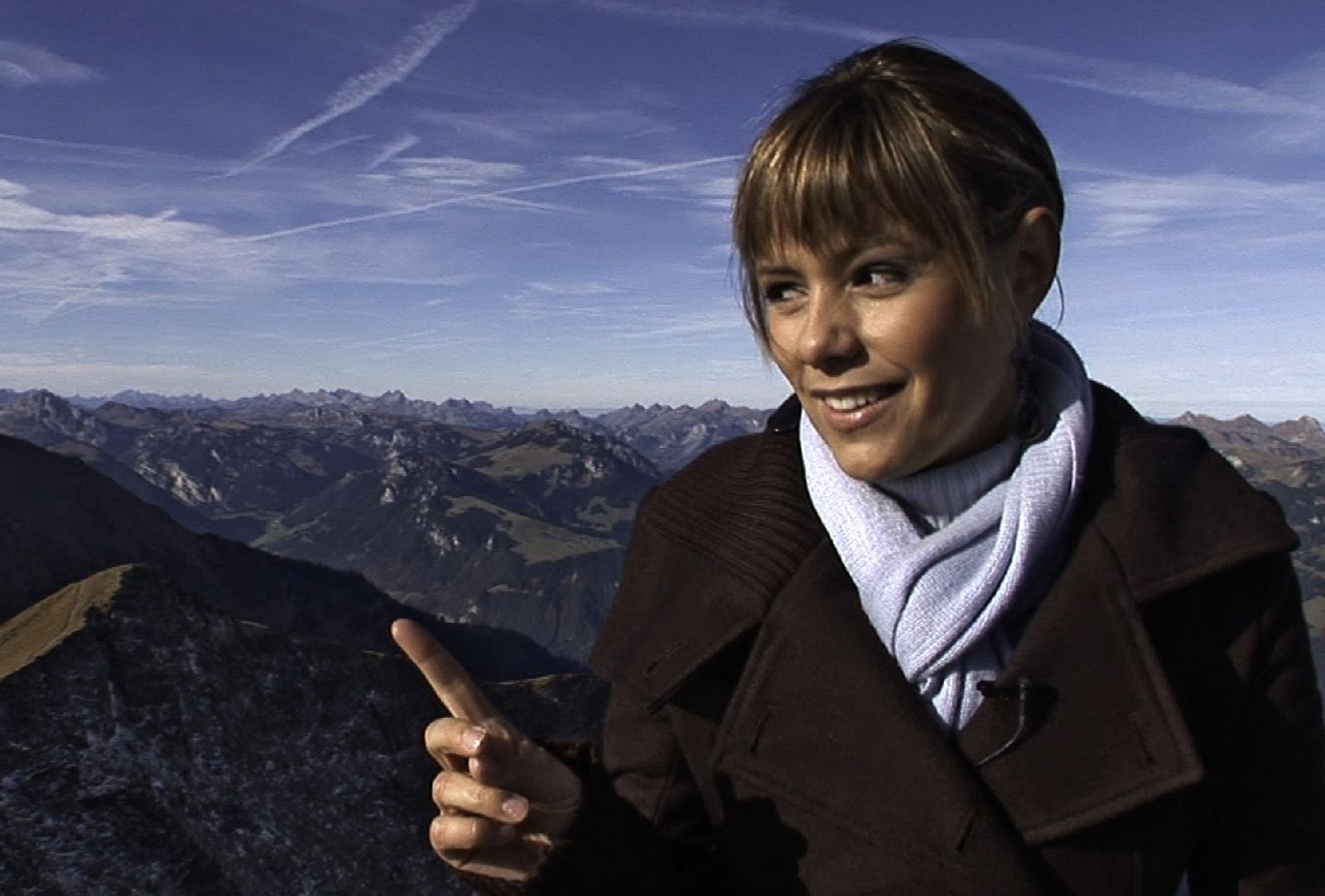 1998 gewann sie als Newcomerin den Wettbewerb: Die Schweizerin Francine Jordi präsentierte 2008 mit Sascha Rufer den Grand Prix der Volksmusik.  (Bild: ZDF / SF / Beat Kuert)